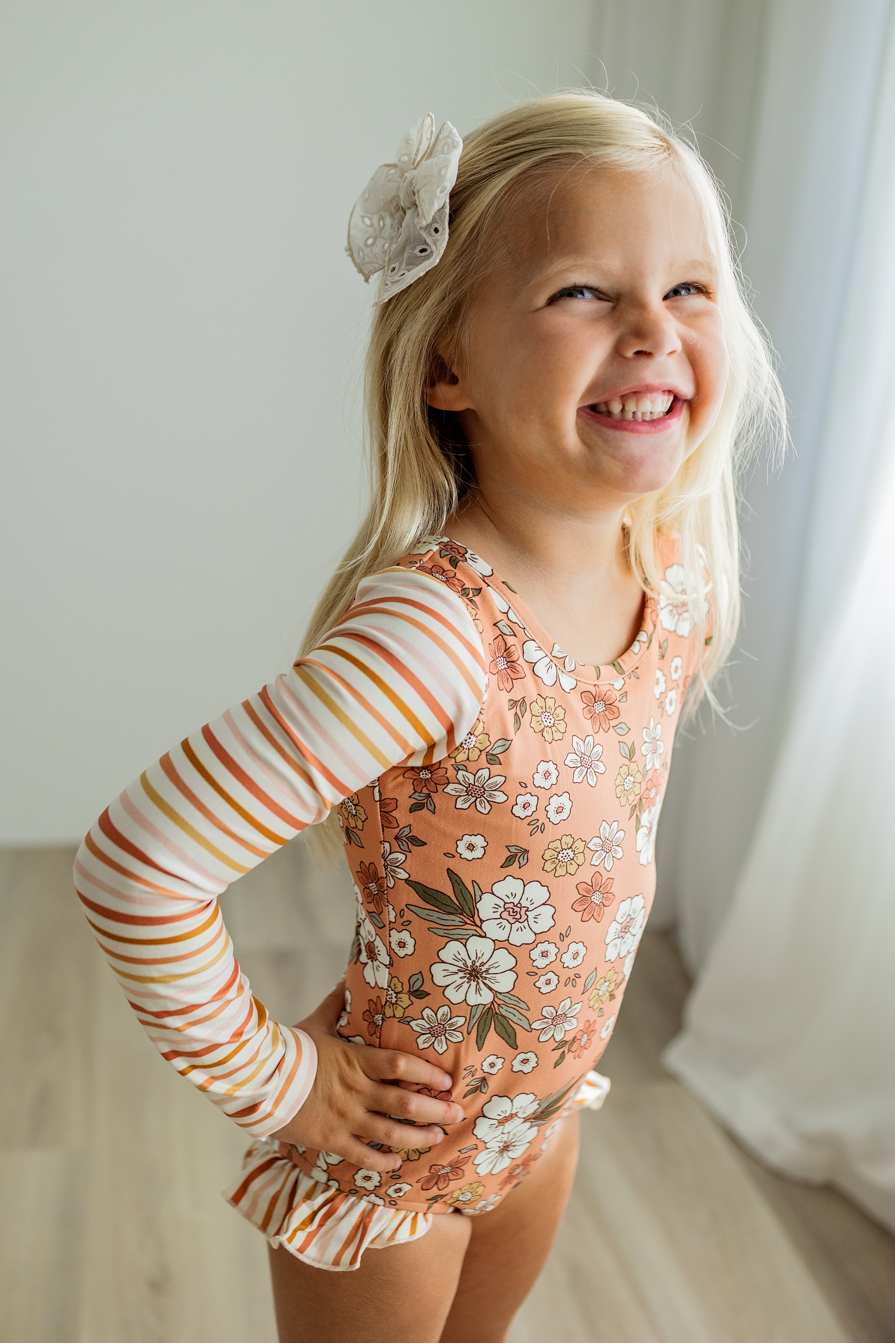 Floral Symphony Leotard