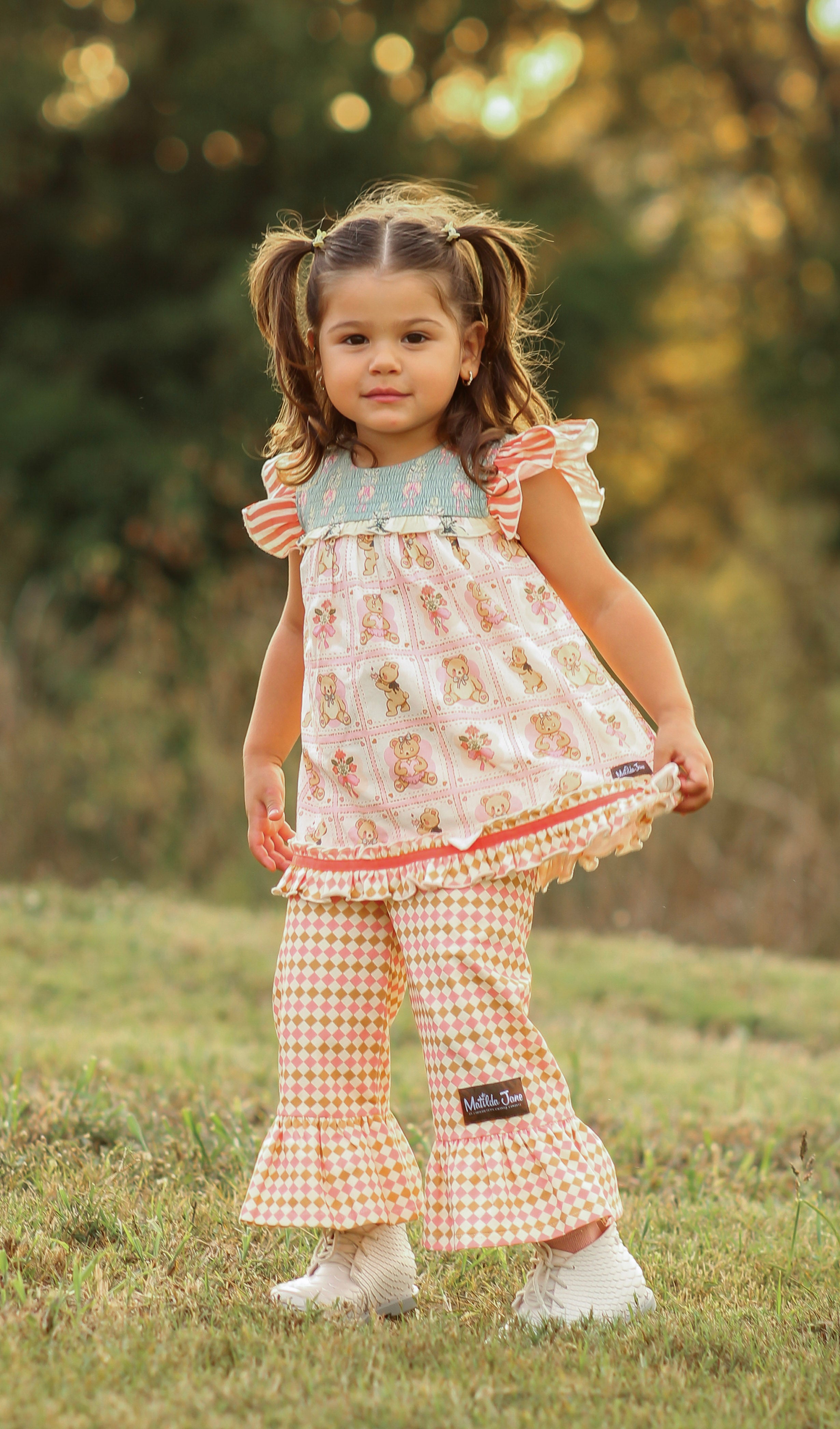 Checkered Cubs Big Ruffles