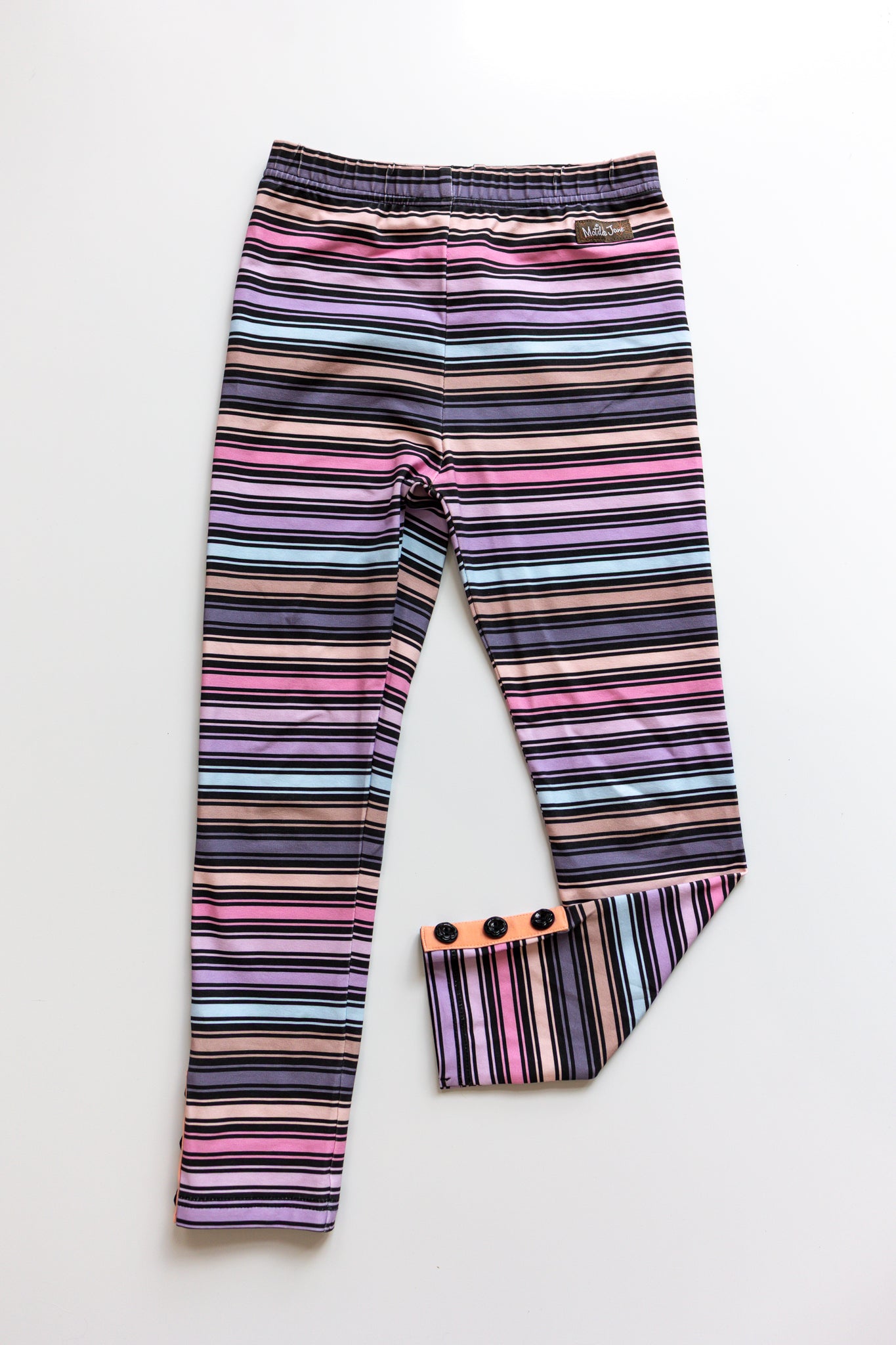 Witchy Candy Stripe Leggings  (Pre-Order)