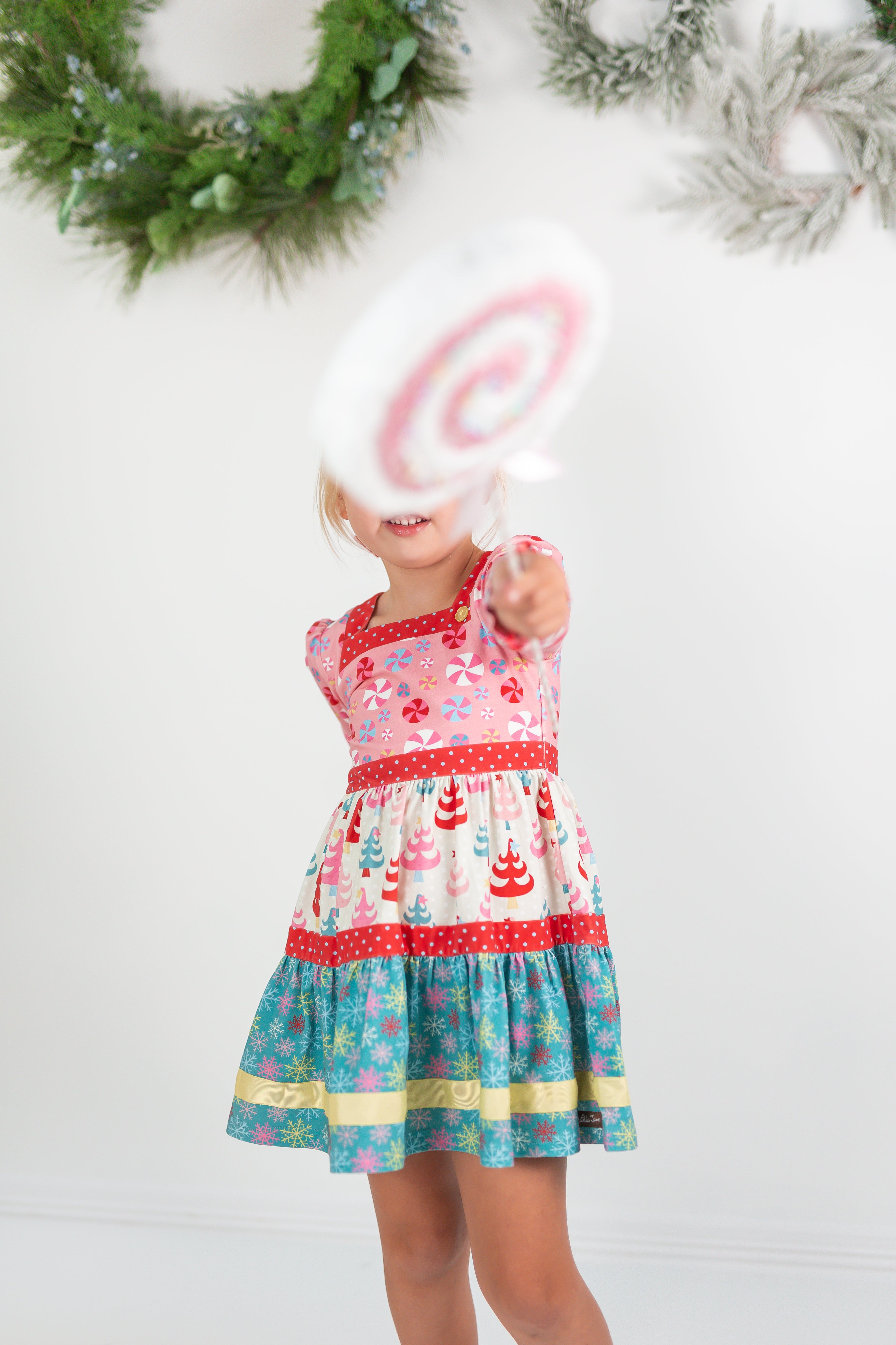 Twinkle Tree Treasures Panel Dress (Pre-Order)