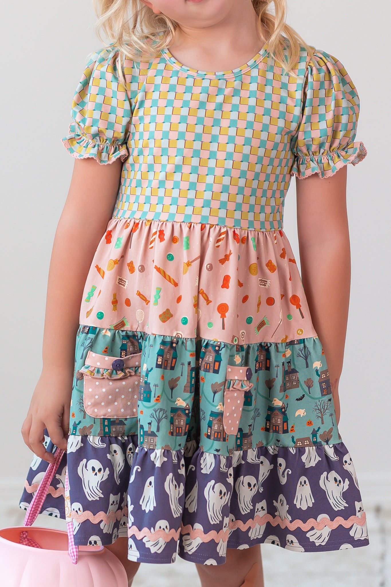 Little Haunts Lane Panel Dress (Pre-Order)