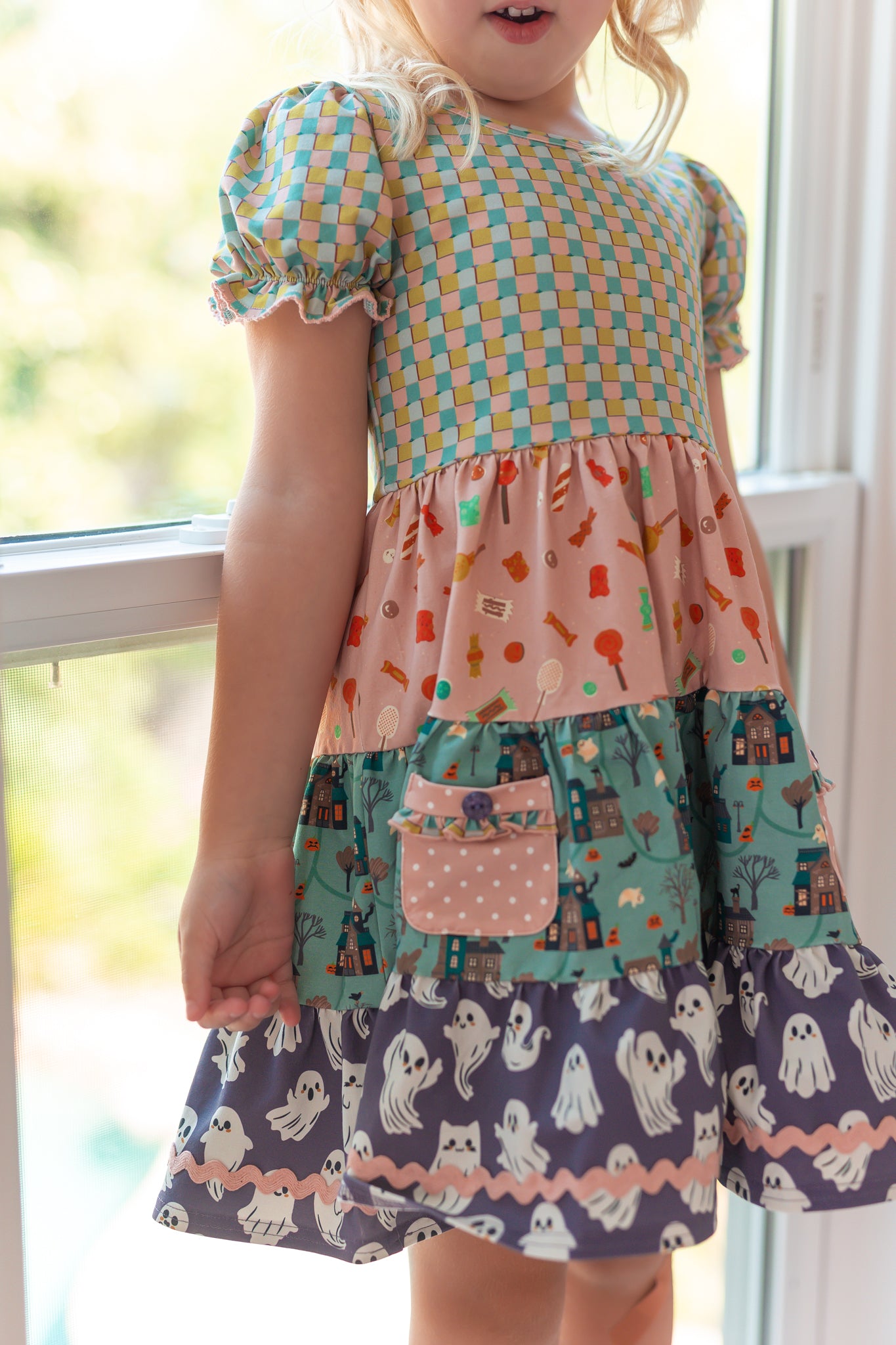Little Haunts Lane Panel Dress (Pre-Order)