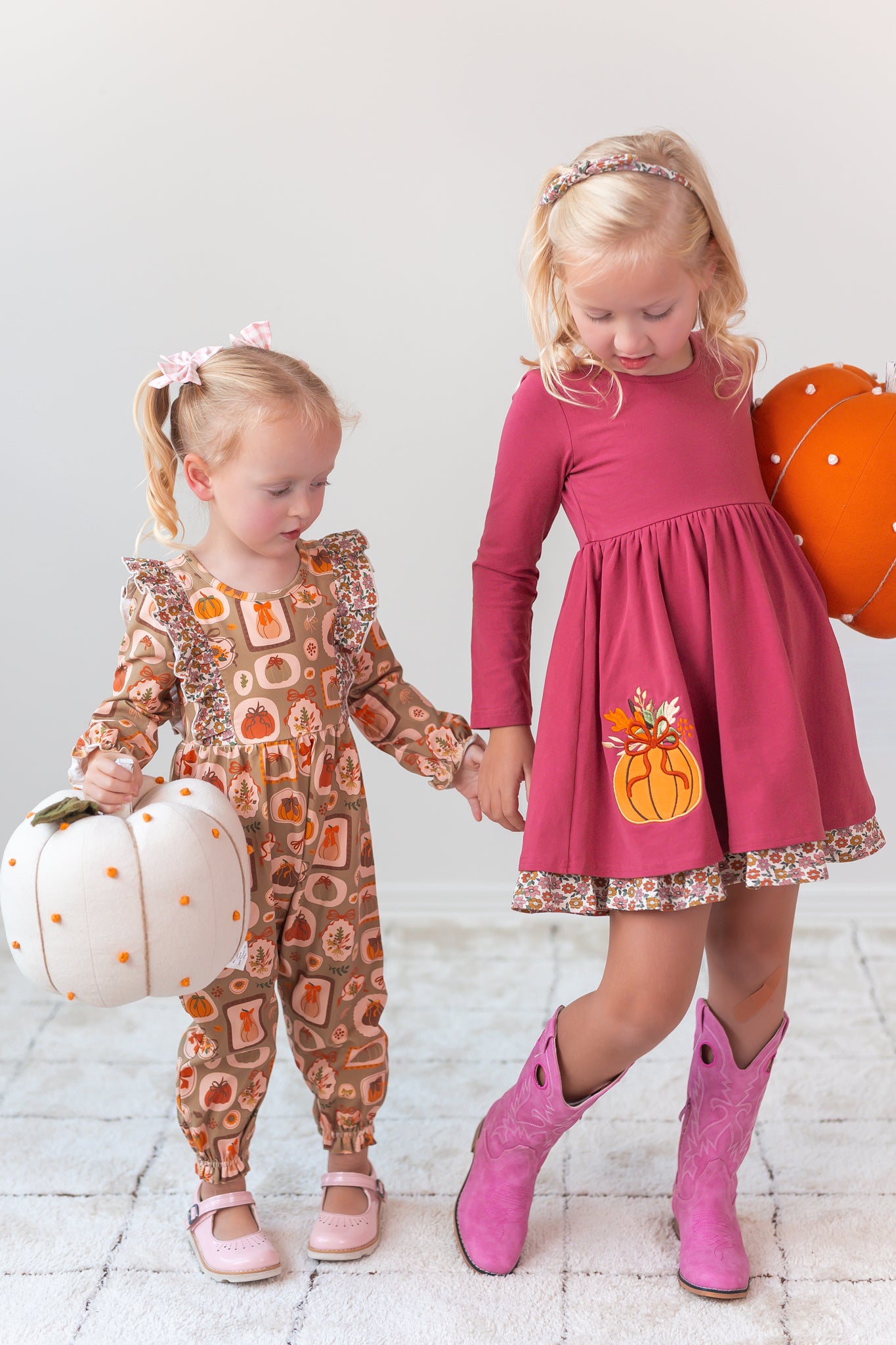 Pecan Prattle Baby Romper (Pre-Order)