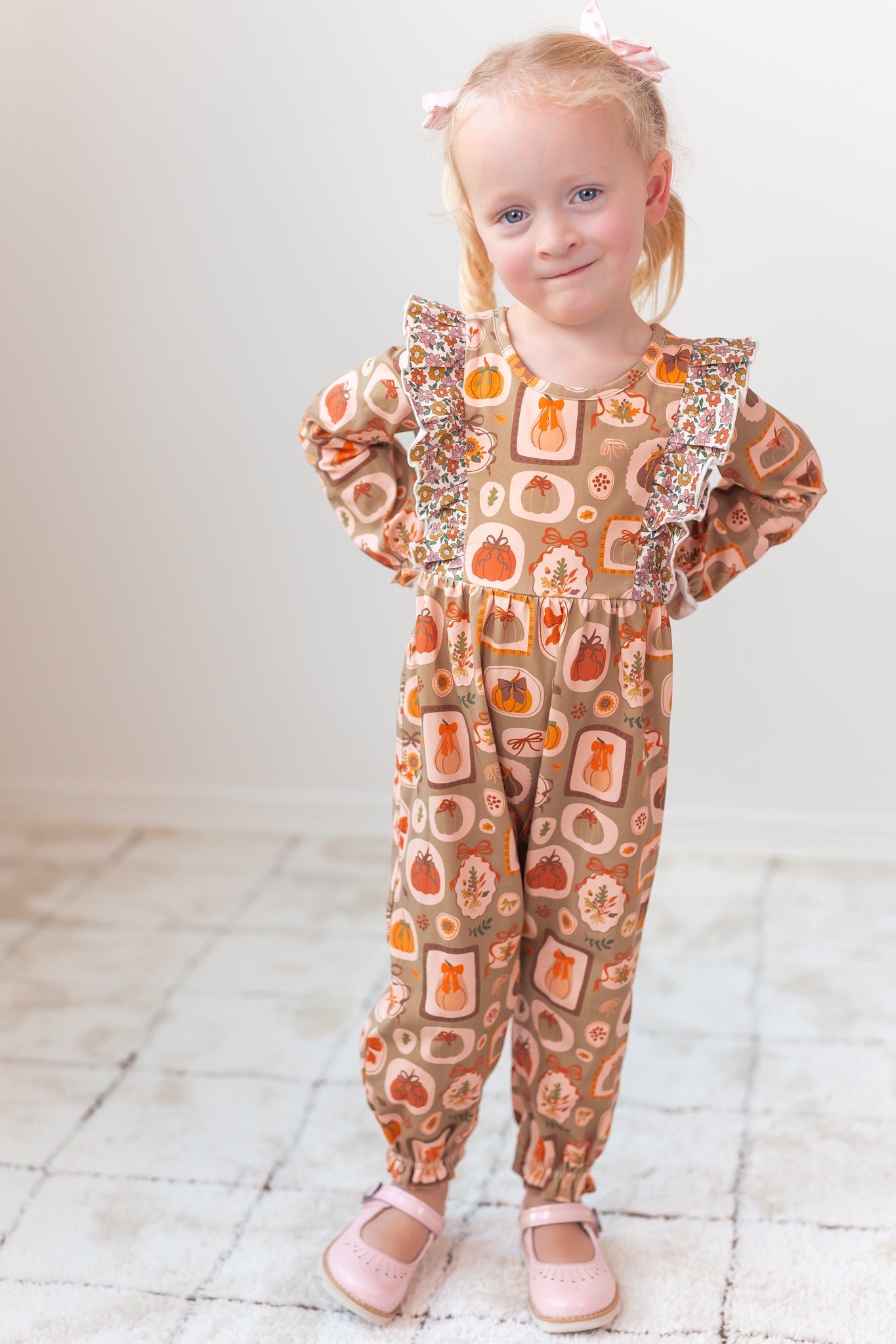 Pecan Prattle Baby Romper (Pre-Order)