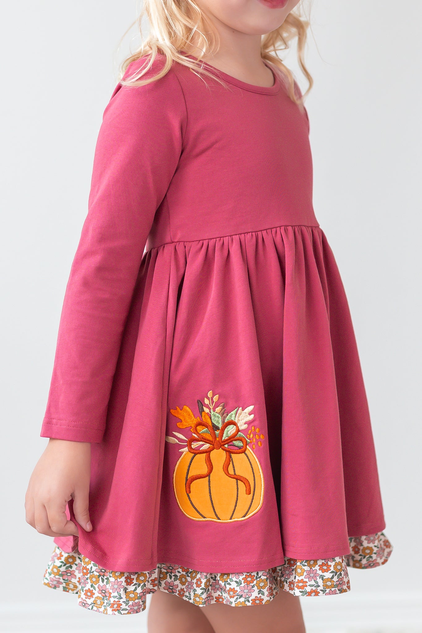 Autumn Keepsake Lap Dress 7Y