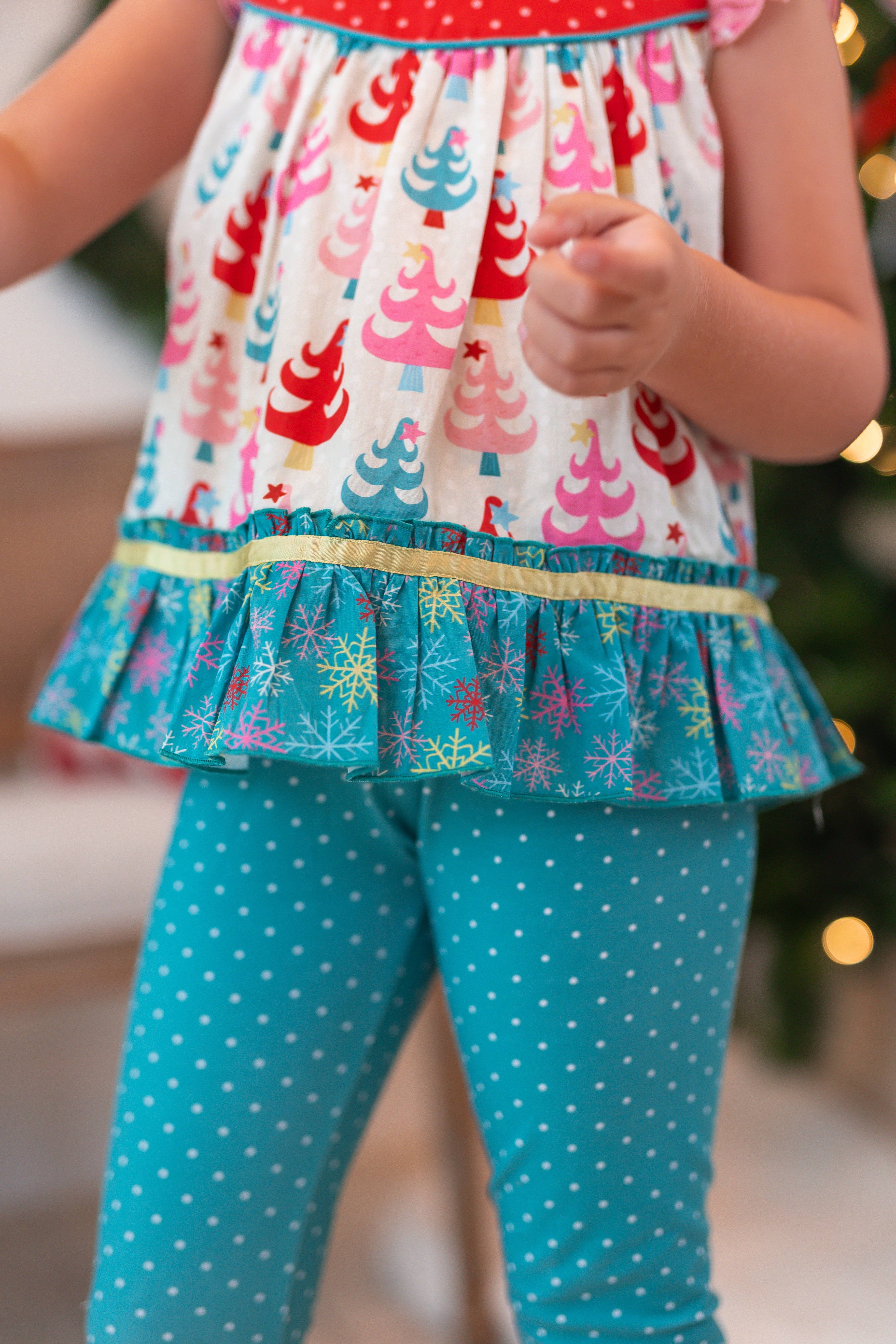 Twinkle Tree Treasures Scrappy Leggings