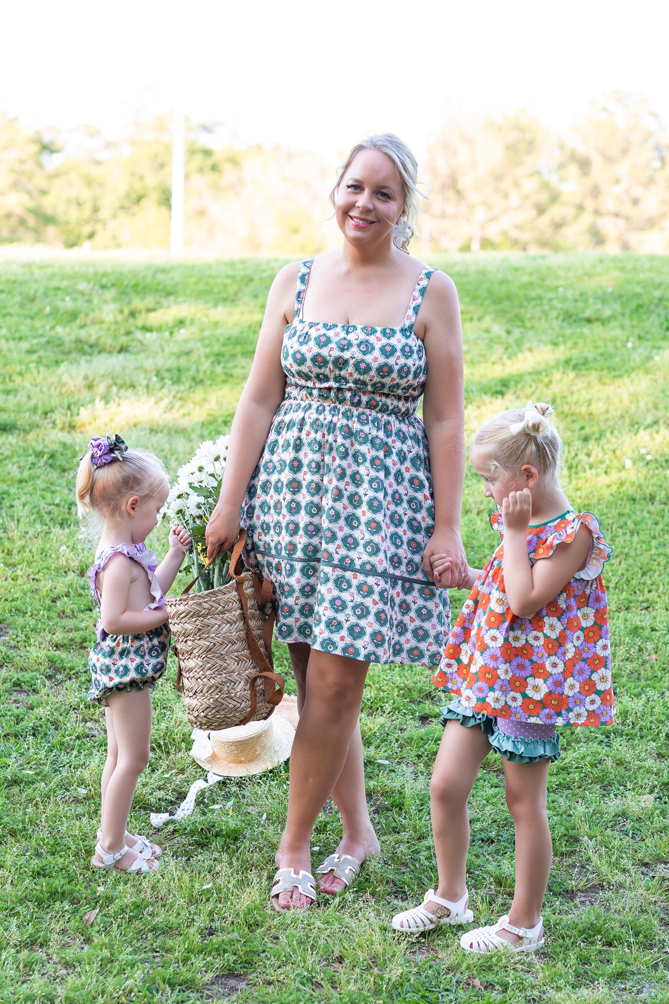 Spotted Sunshine Ruffle Shorties