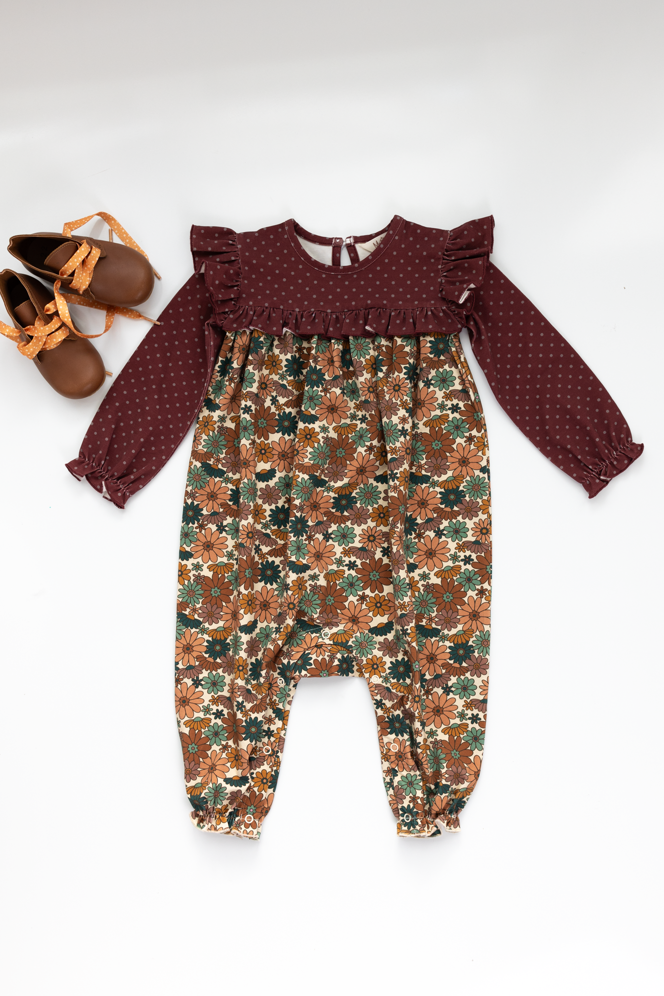 Mulberry Magic Romper