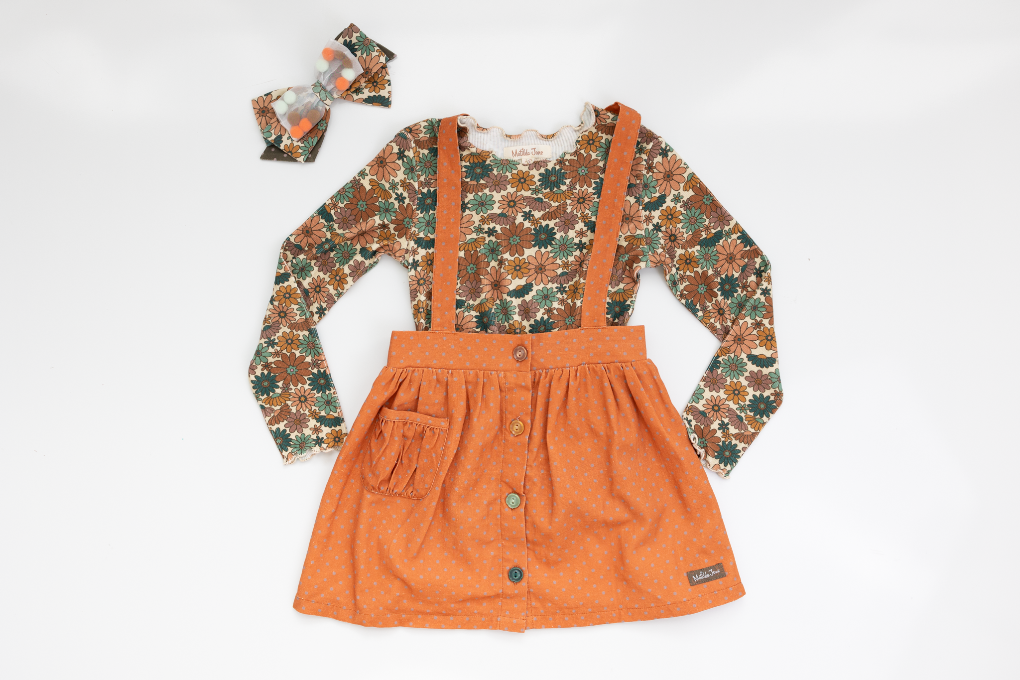 Butterscotch Beauty Jumper Skirt Matilda Jane Clothing