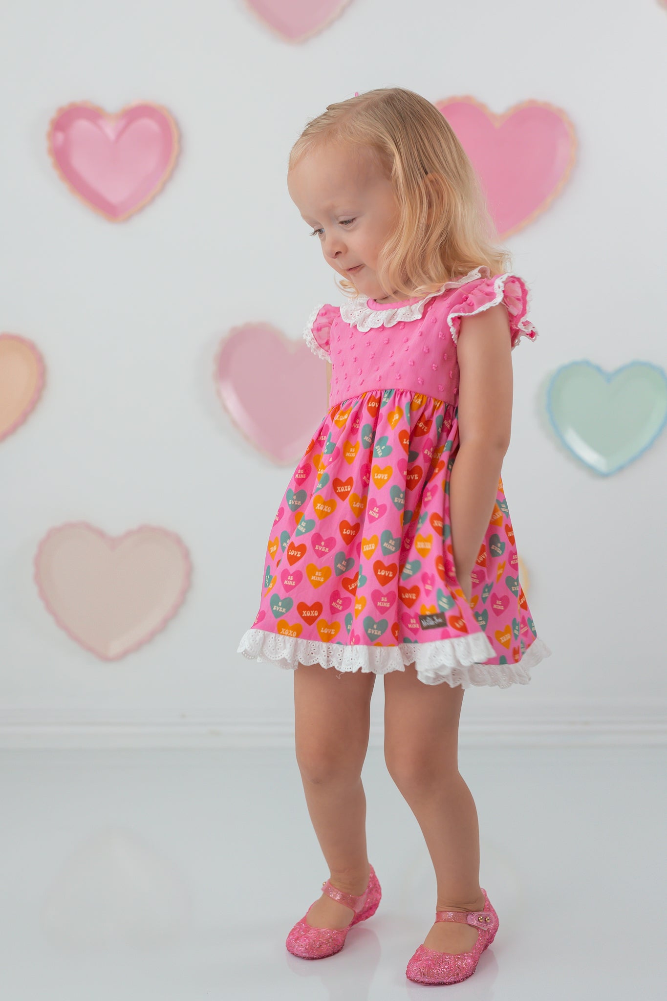 Heart On My Sleeve Clipdot Dress