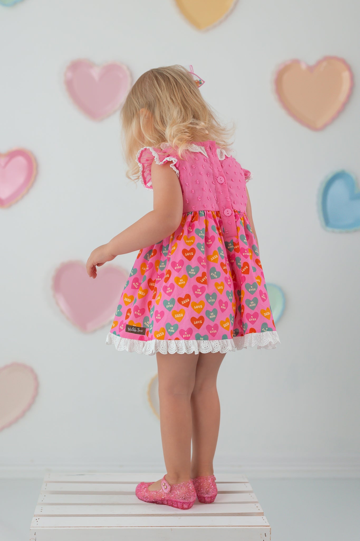 Heart On My Sleeve Clipdot Dress