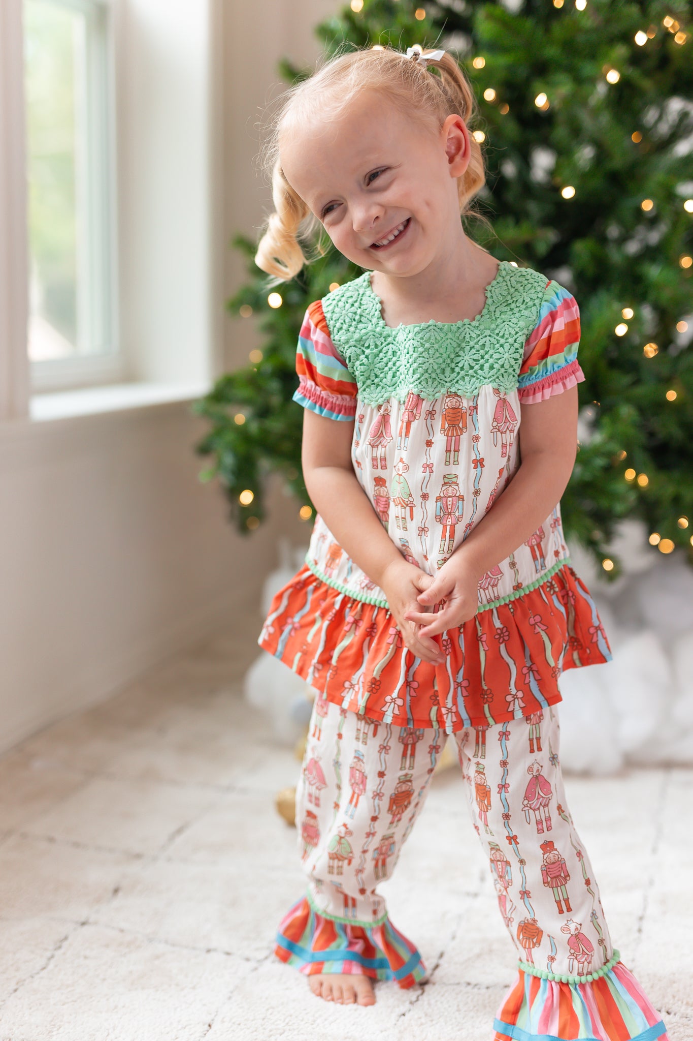Nutcracker Brigade Ruffle Lounge Set (Pre-Order)