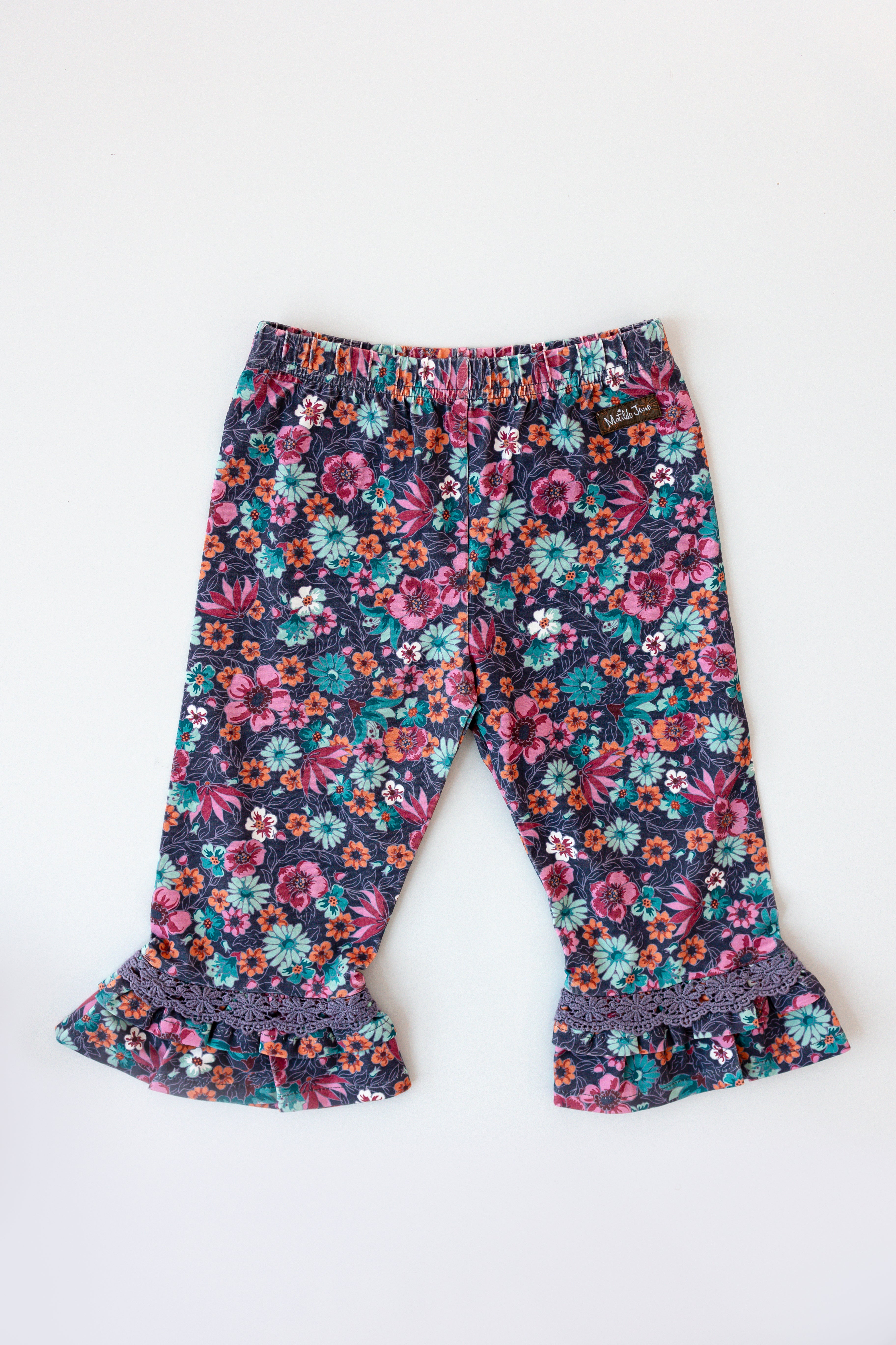 Enchanted Berry Bliss Big Ruffles Leggings (PRE-ORDER)