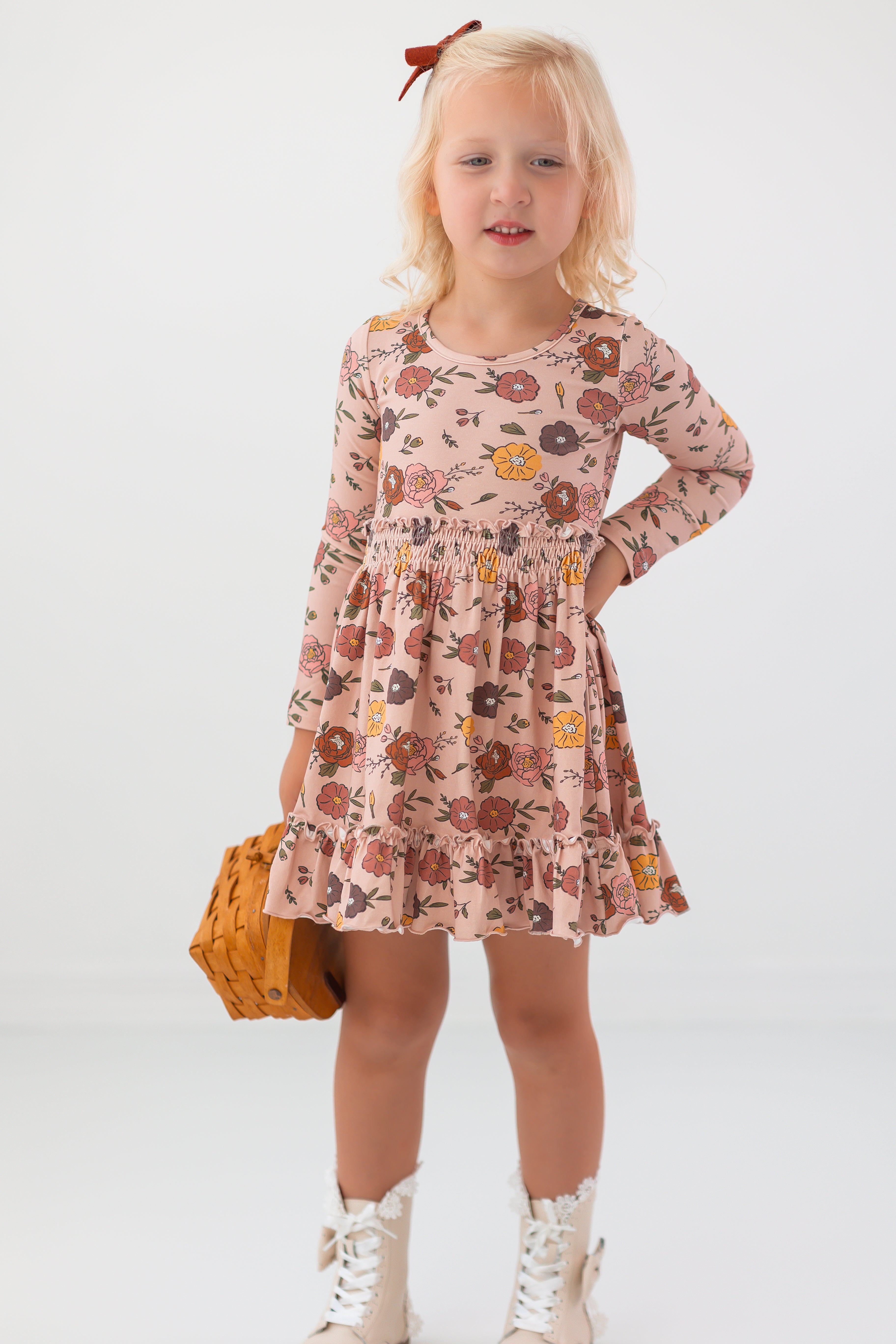 Rosy Glow Lap Dress