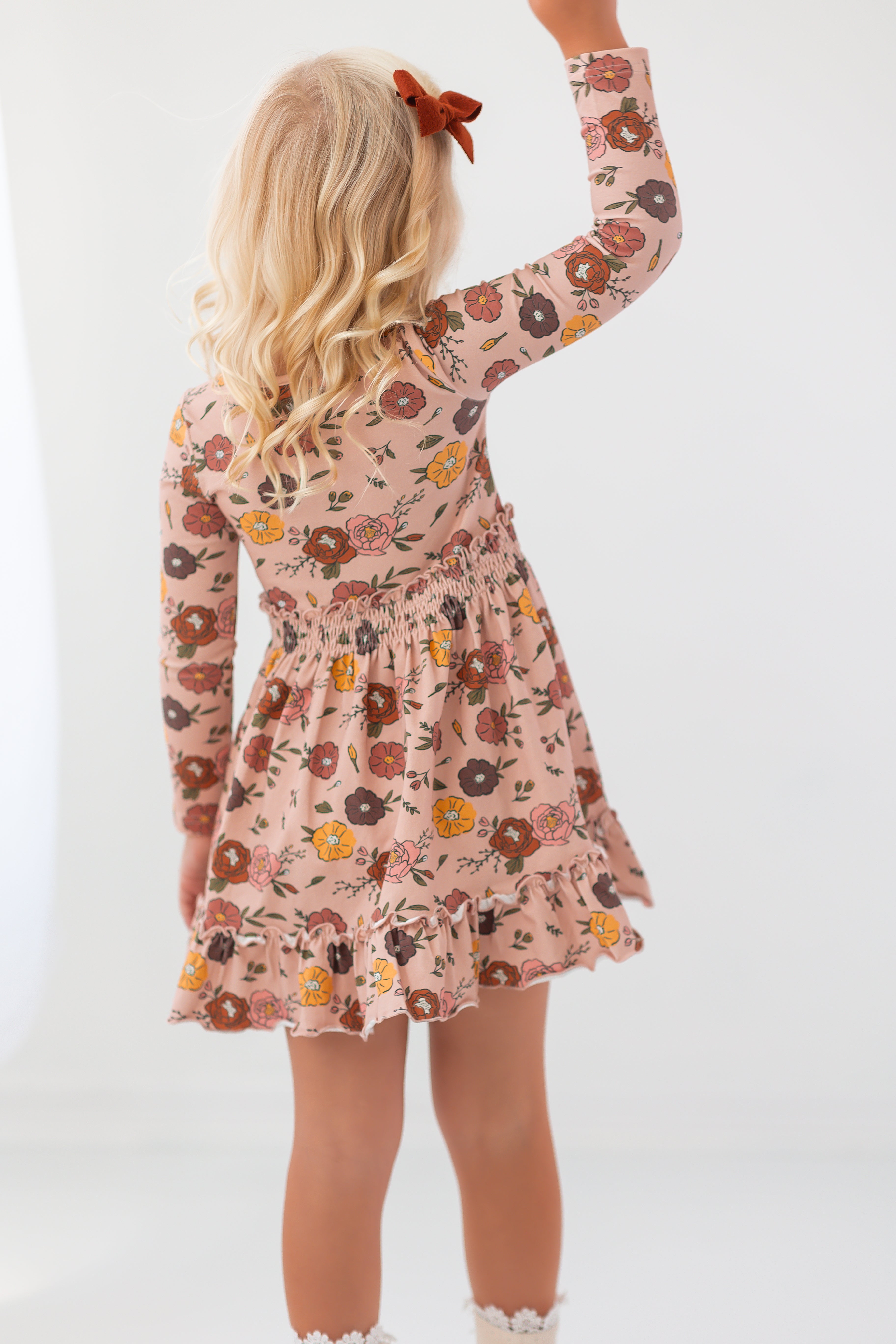 Rosy Glow Lap Dress