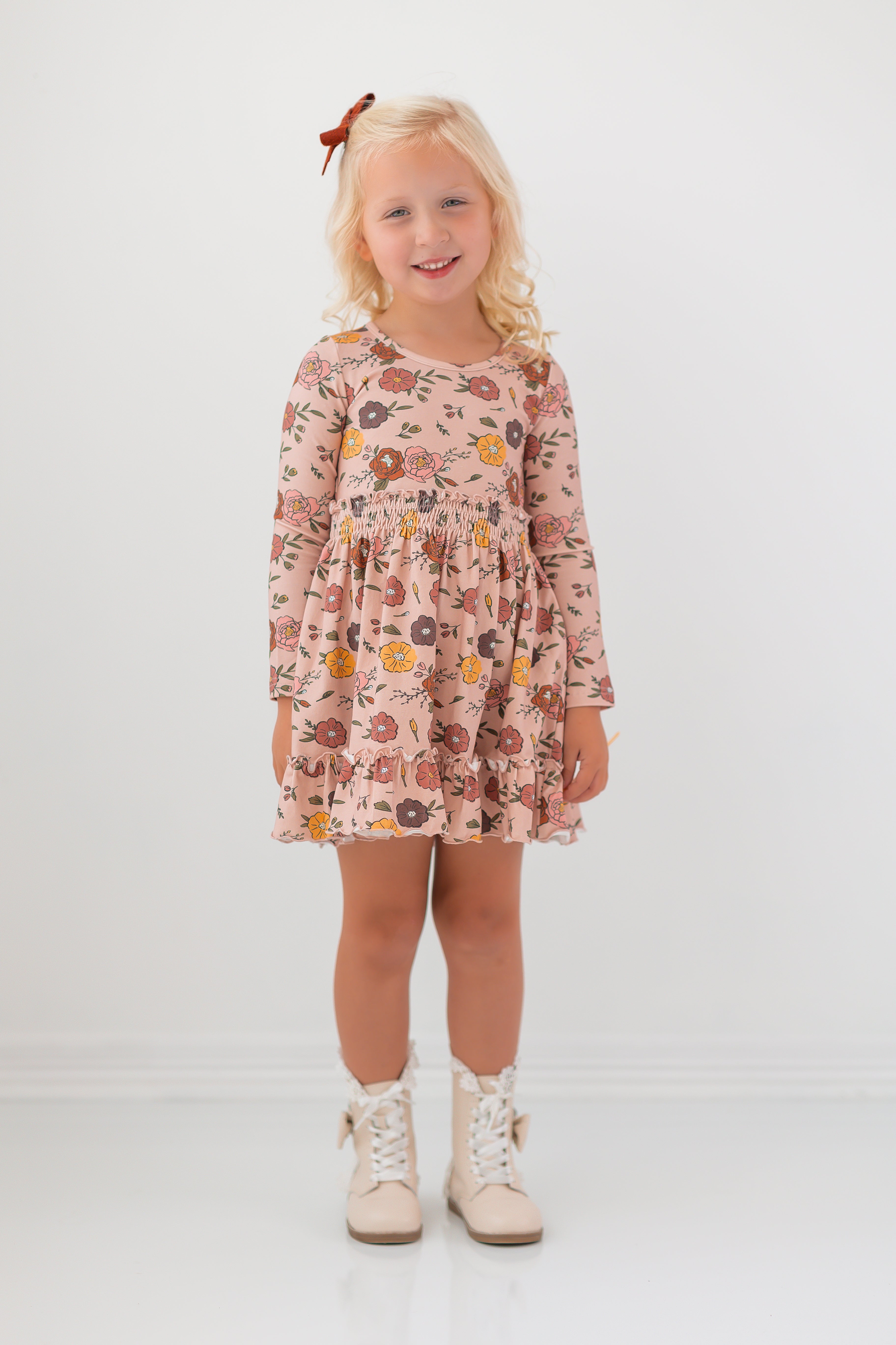 Rosy Glow Lap Dress