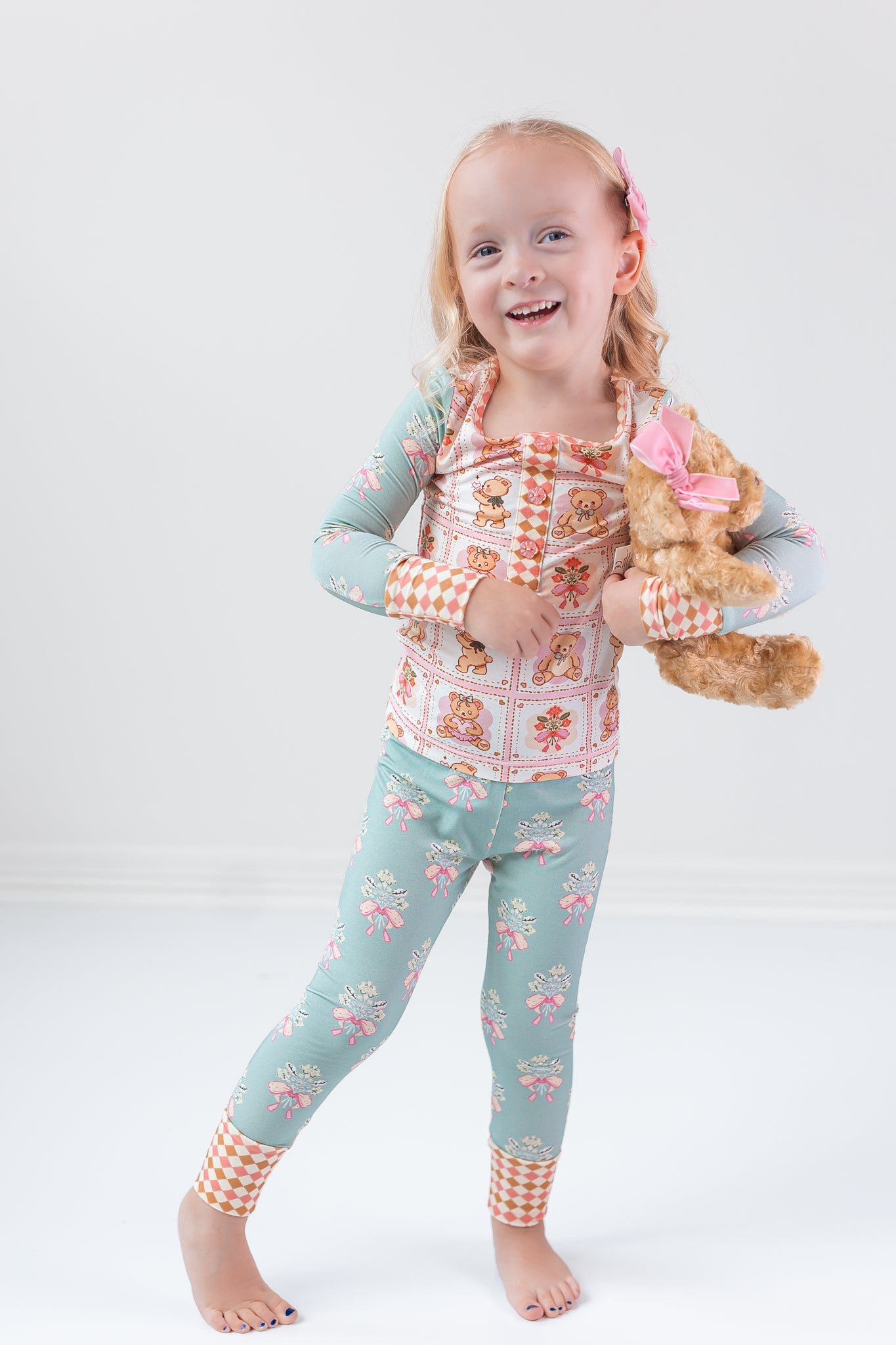 Beary Blossoms Lounge Set