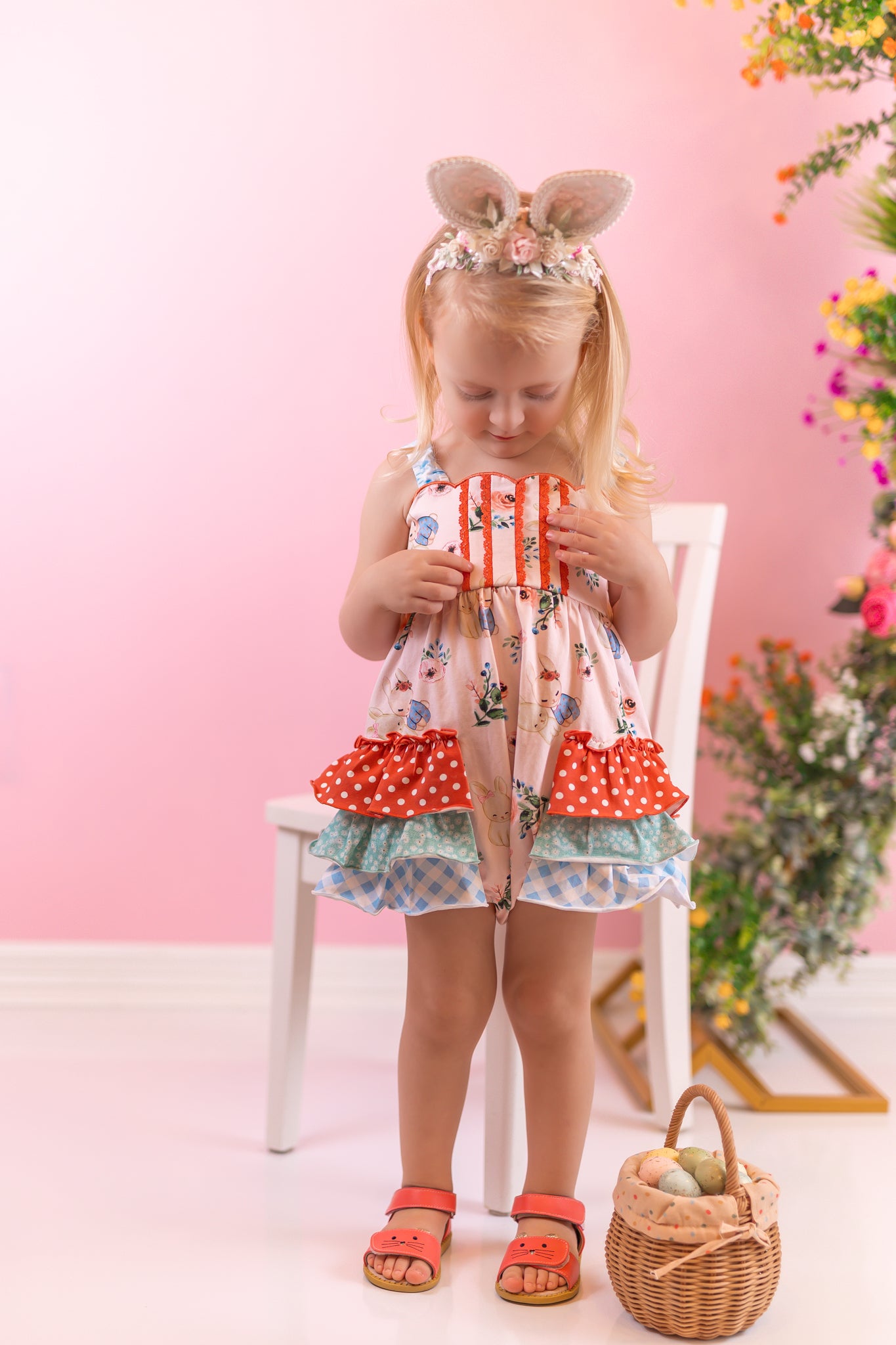 Some Bunny Loves You Bubble Romper (Pre-Order)