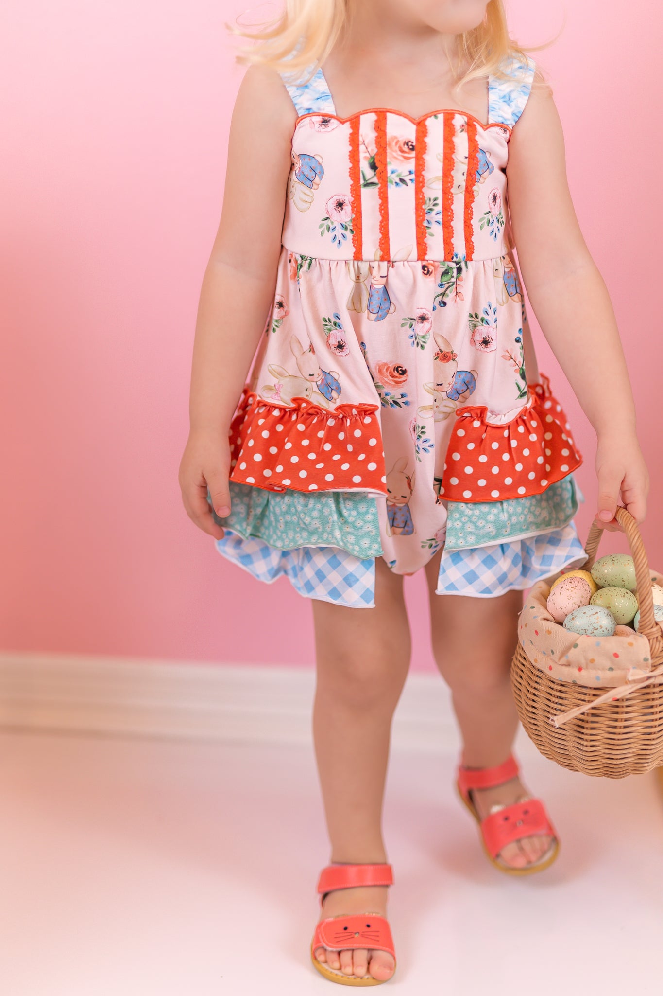 Some Bunny Loves You Bubble Romper (Pre-Order)