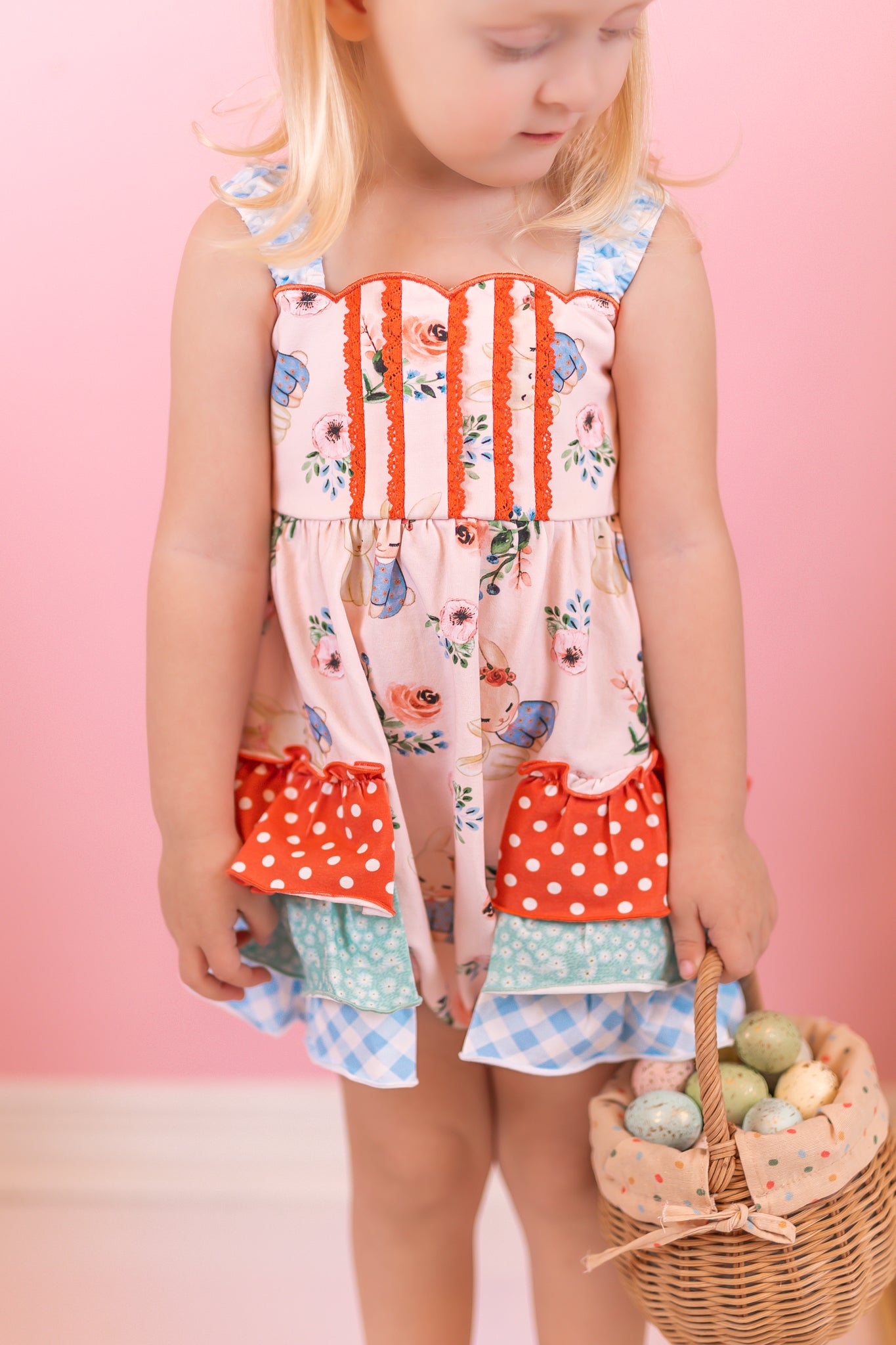 Some Bunny Loves You Bubble Romper (Pre-Order)