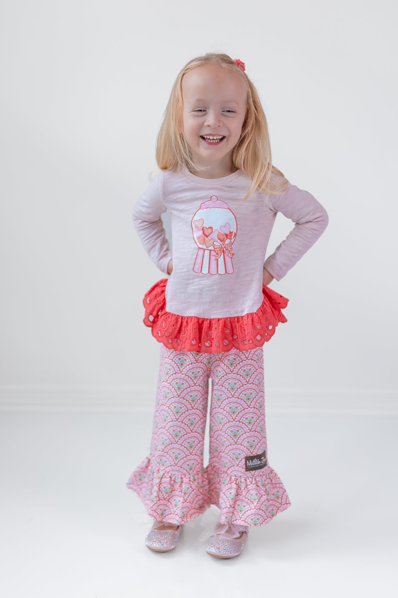 Pop Of Love Big Ruffles