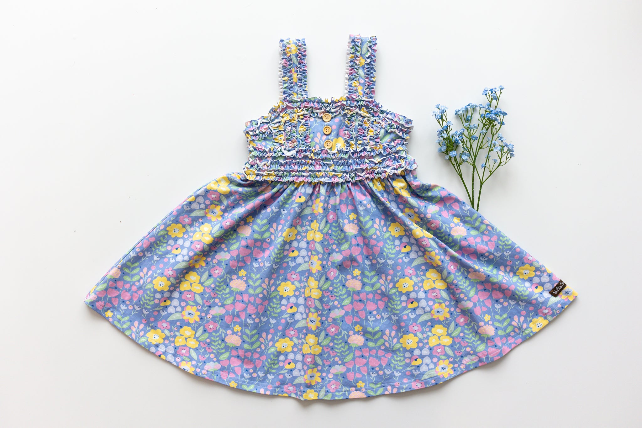 Sapphire Serenade Lap Dress (Pre-Order)