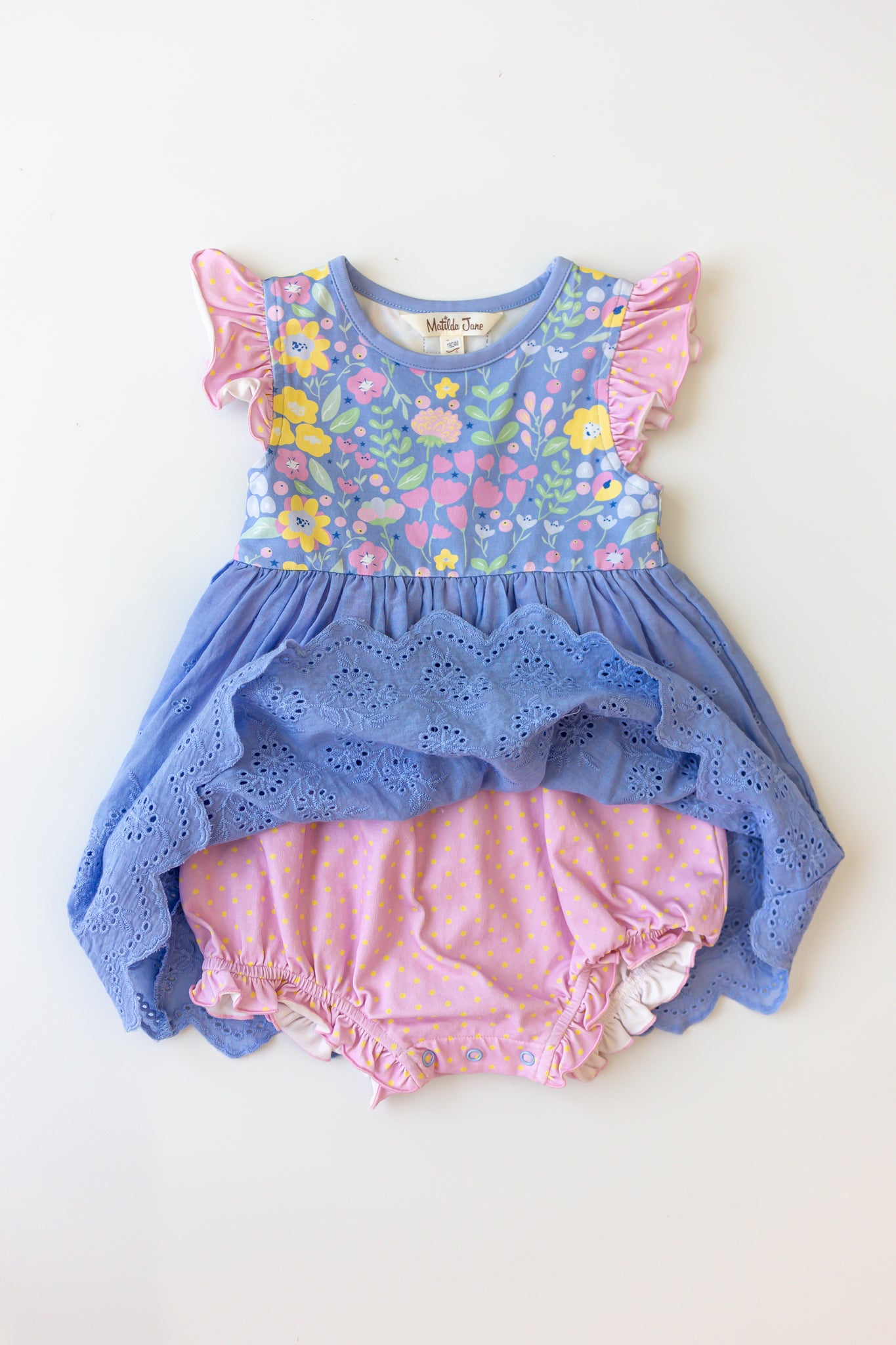 Sapphire Serenade Bubble Romper (Pre-Order)