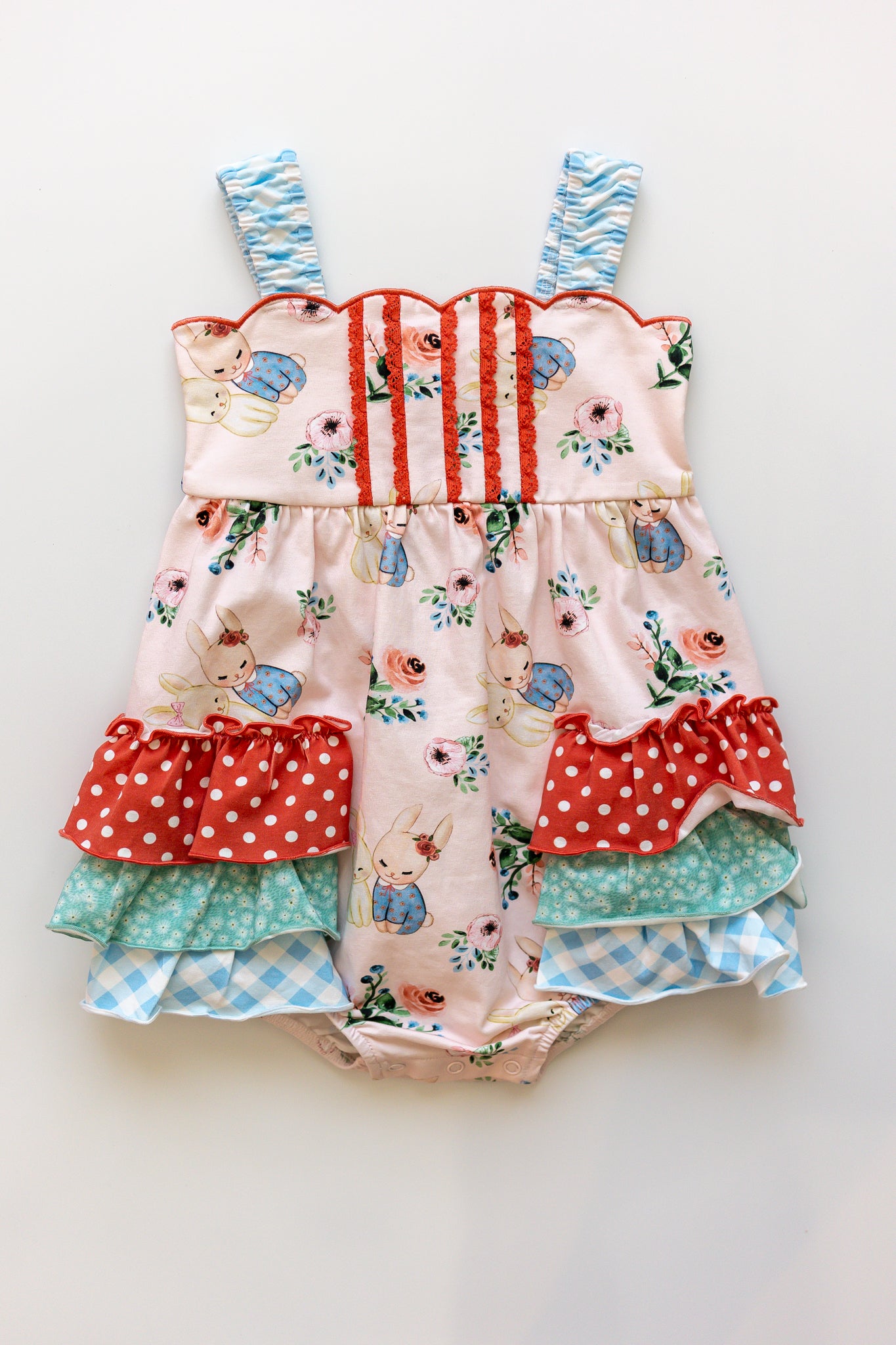 Some Bunny Loves You Bubble Romper (Pre-Order)