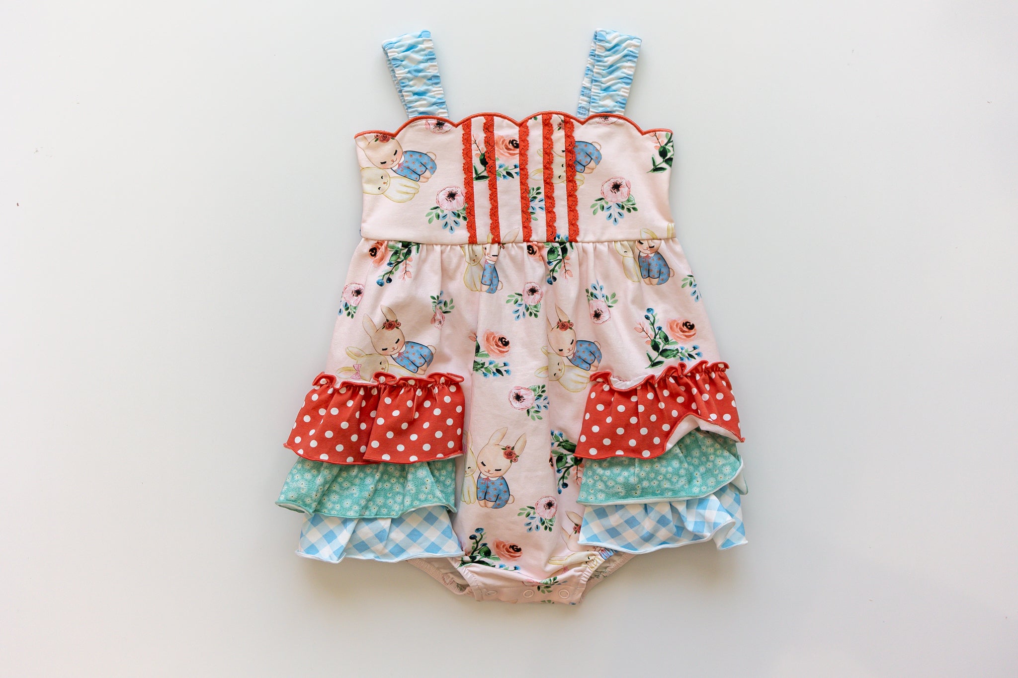 Some Bunny Loves You Bubble Romper (Pre-Order)