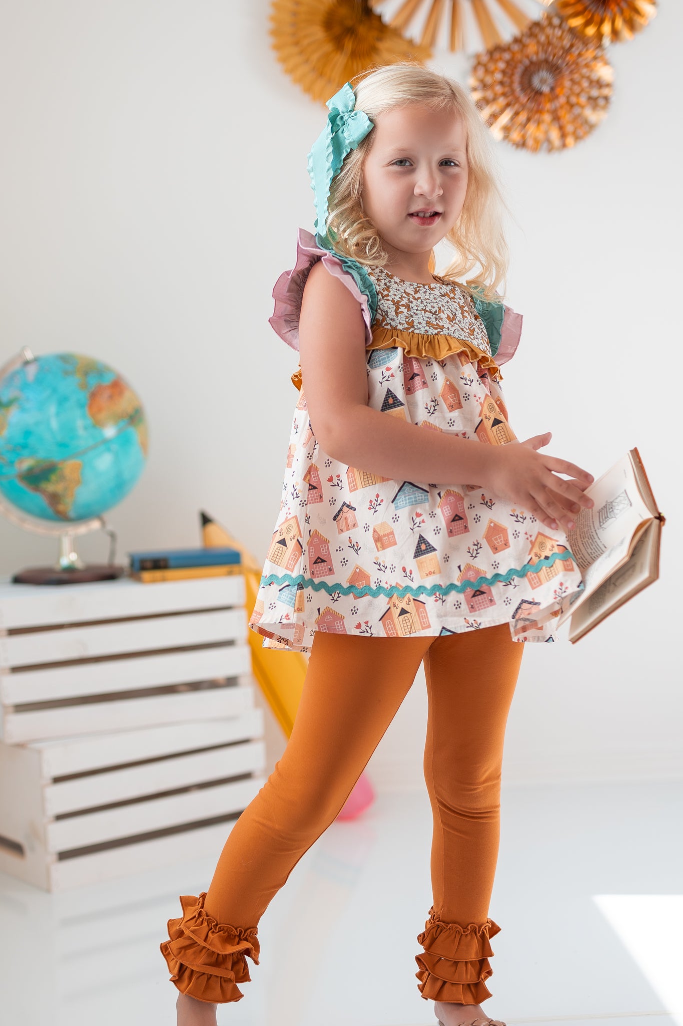 Maple Whirl Benny Leggings