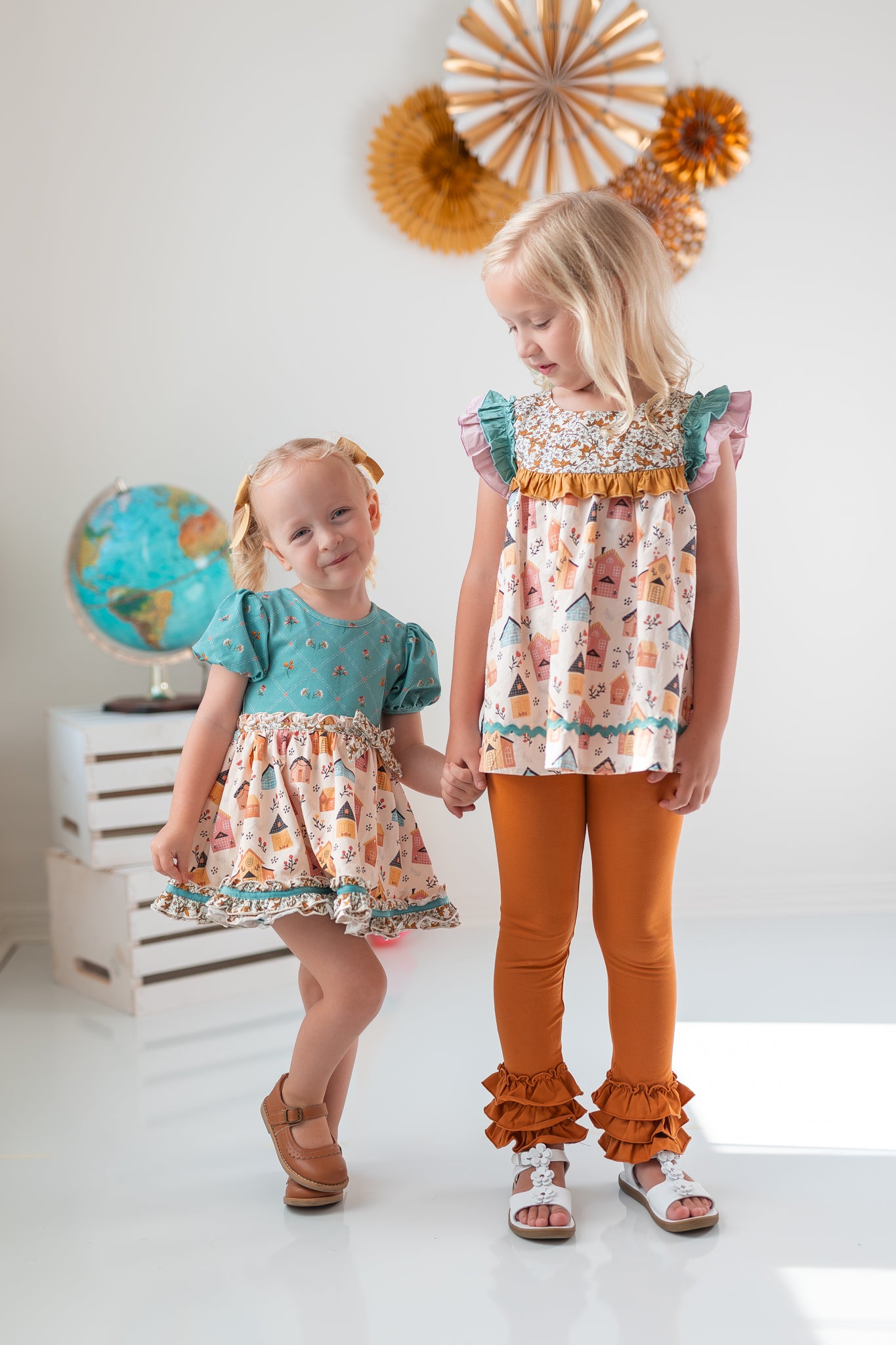 Maple Whirl Benny Leggings