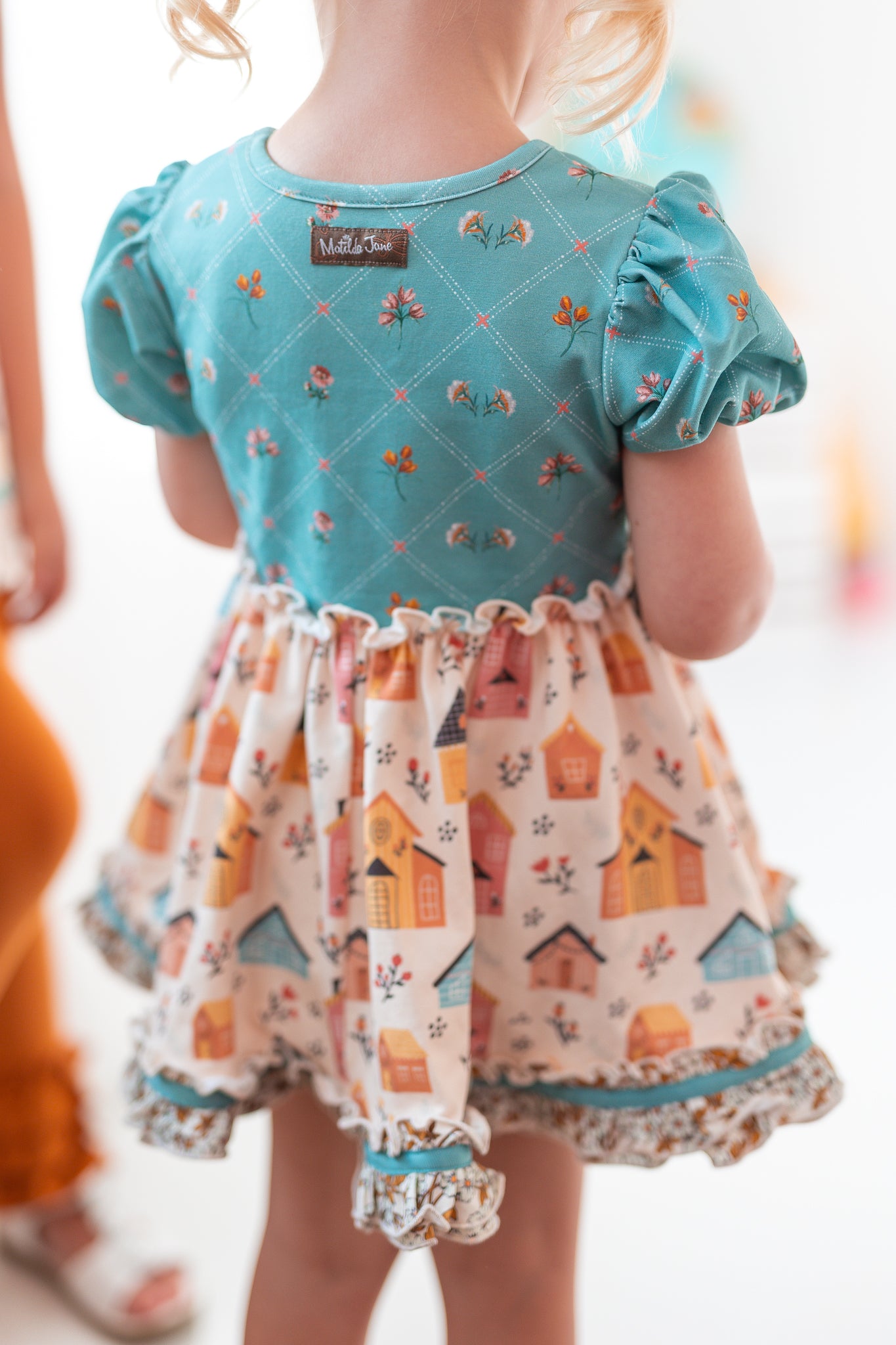Nestled In Petals Baby Tunic & Bloomer Set