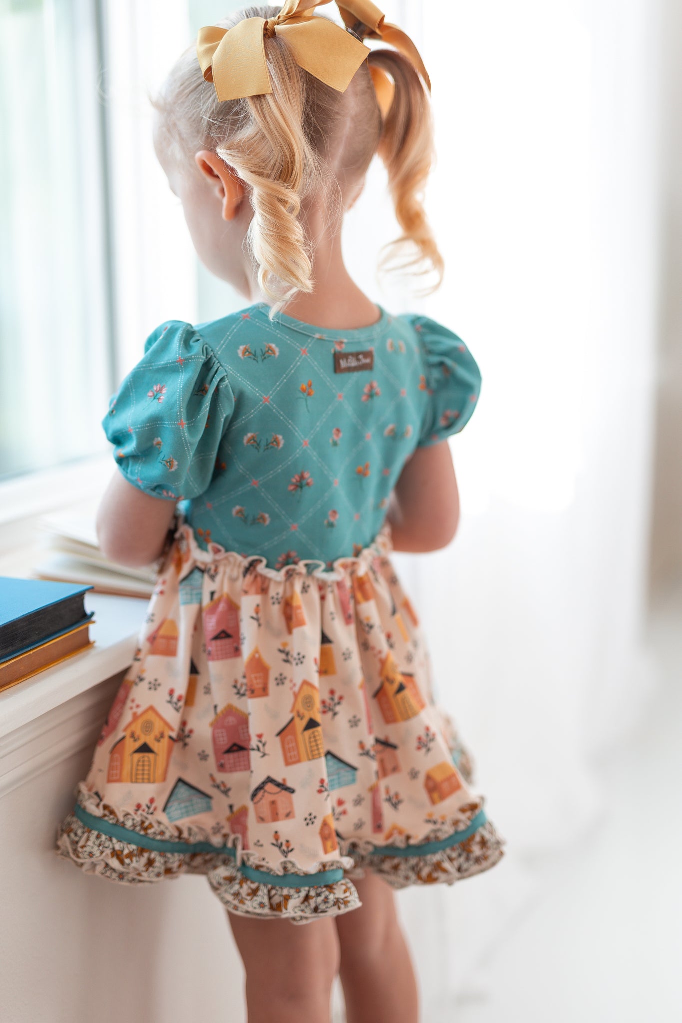 Nestled In Petals Baby Tunic & Bloomer Set