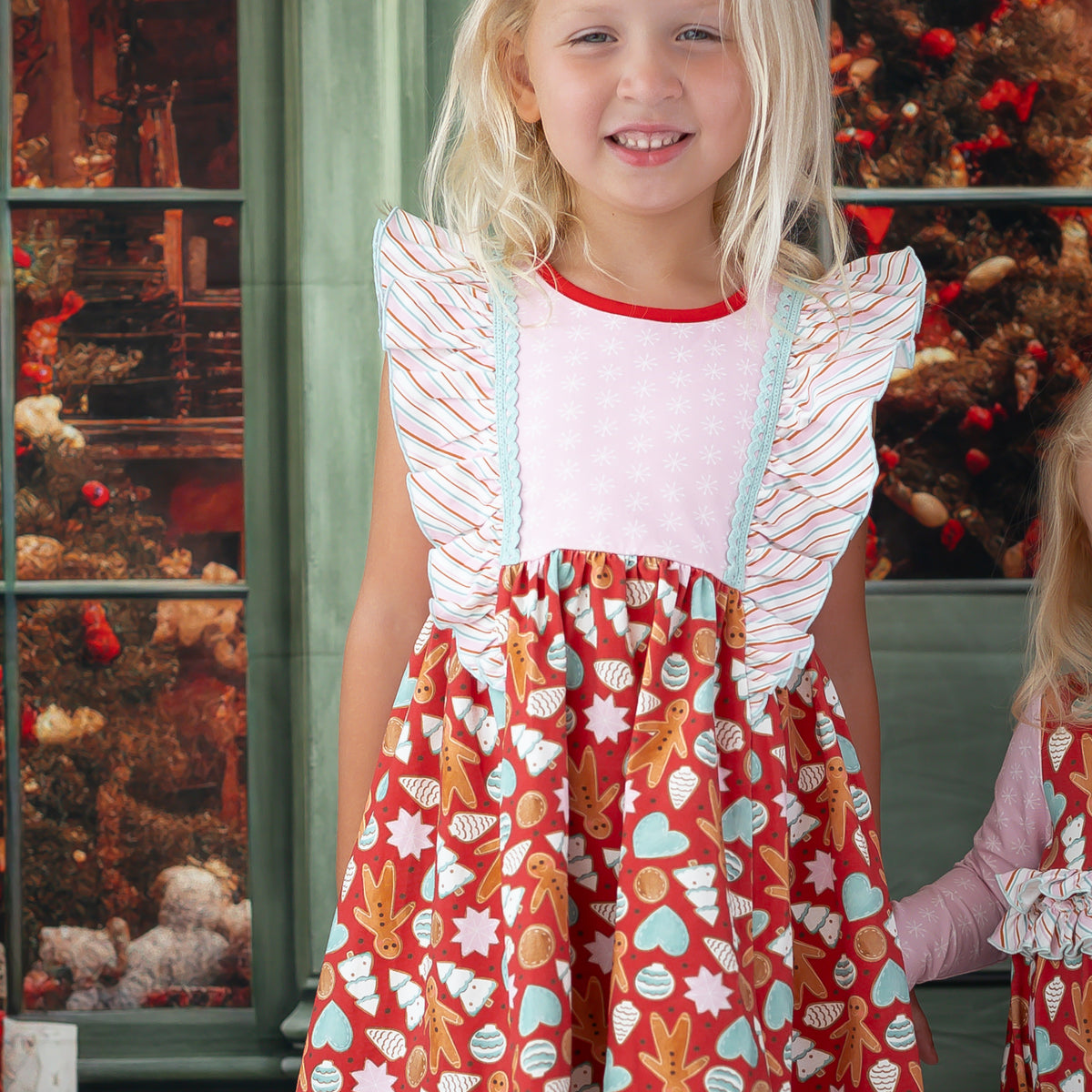 Merry Gingerbread Moments Ruffle Dress – Matilda Jane Clothing