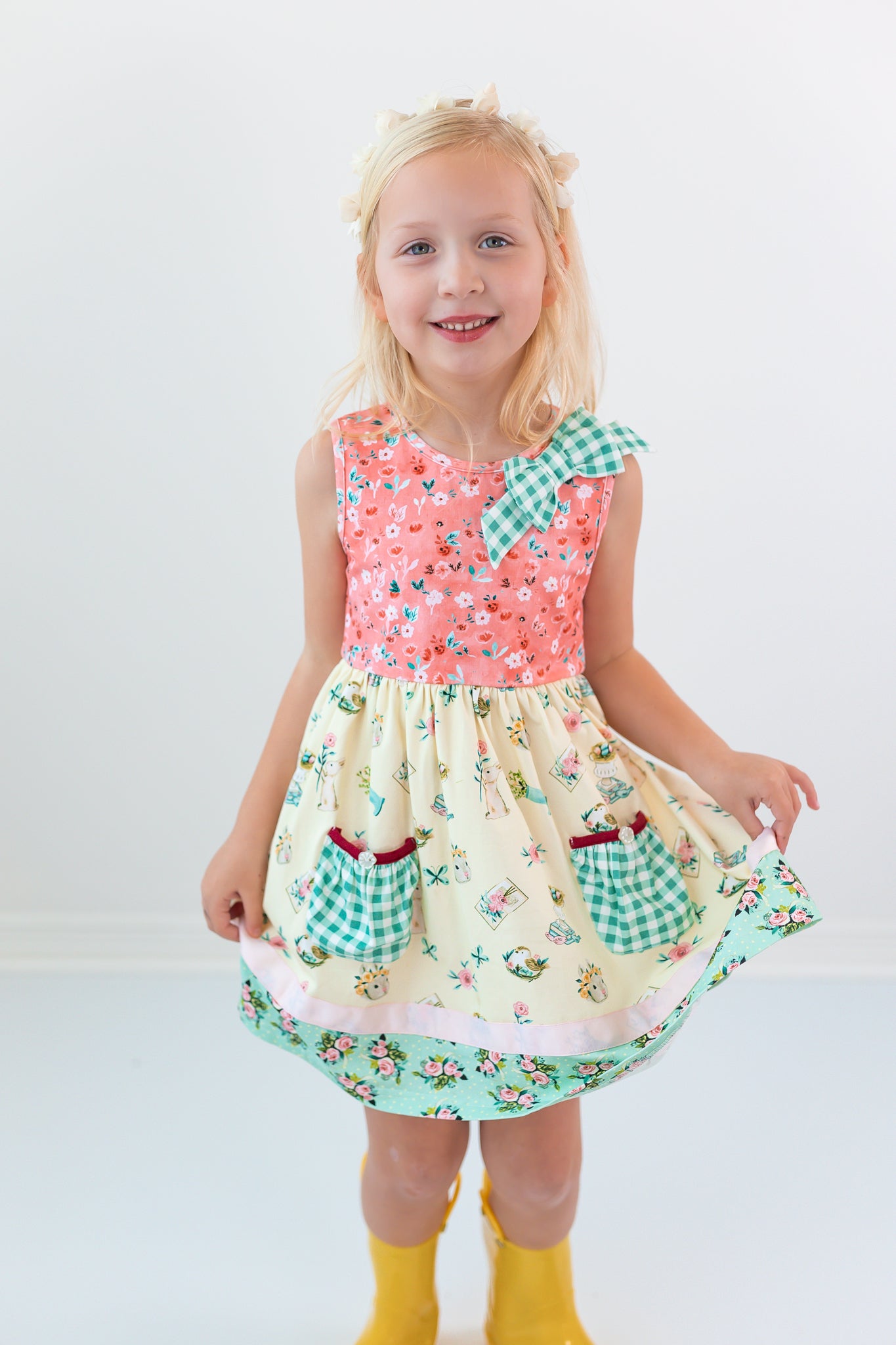 Cottontail Springs Bow Dress (Pre-Order)