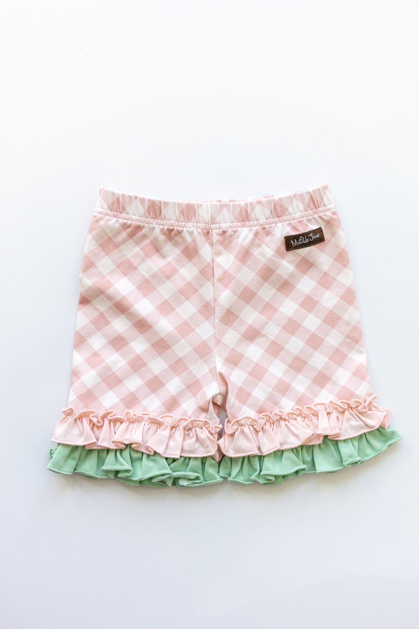 Pink Clover Patch Ruffle Shorties