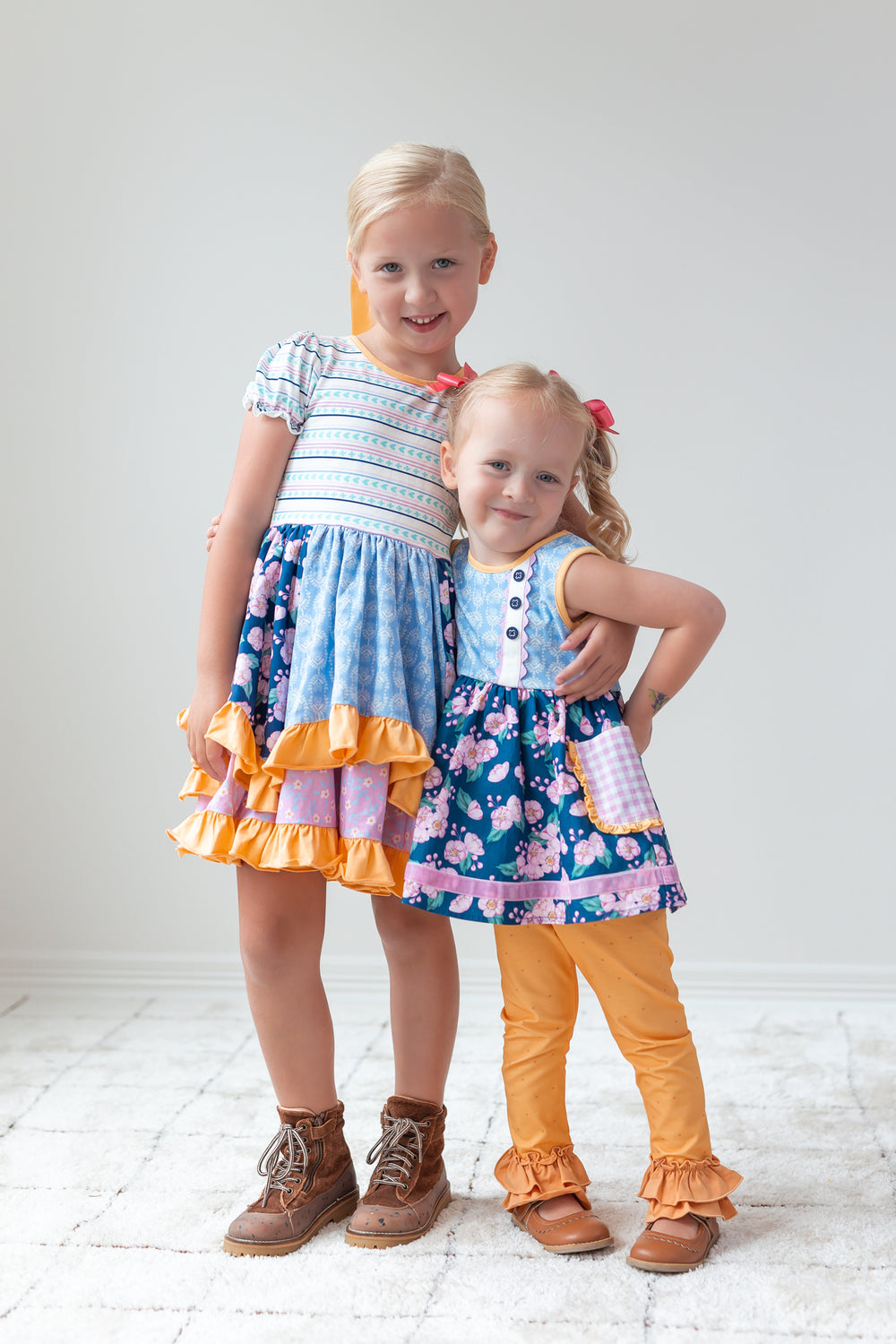 Patchwork Parade Ruffle Dress – Matilda Jane Clothing