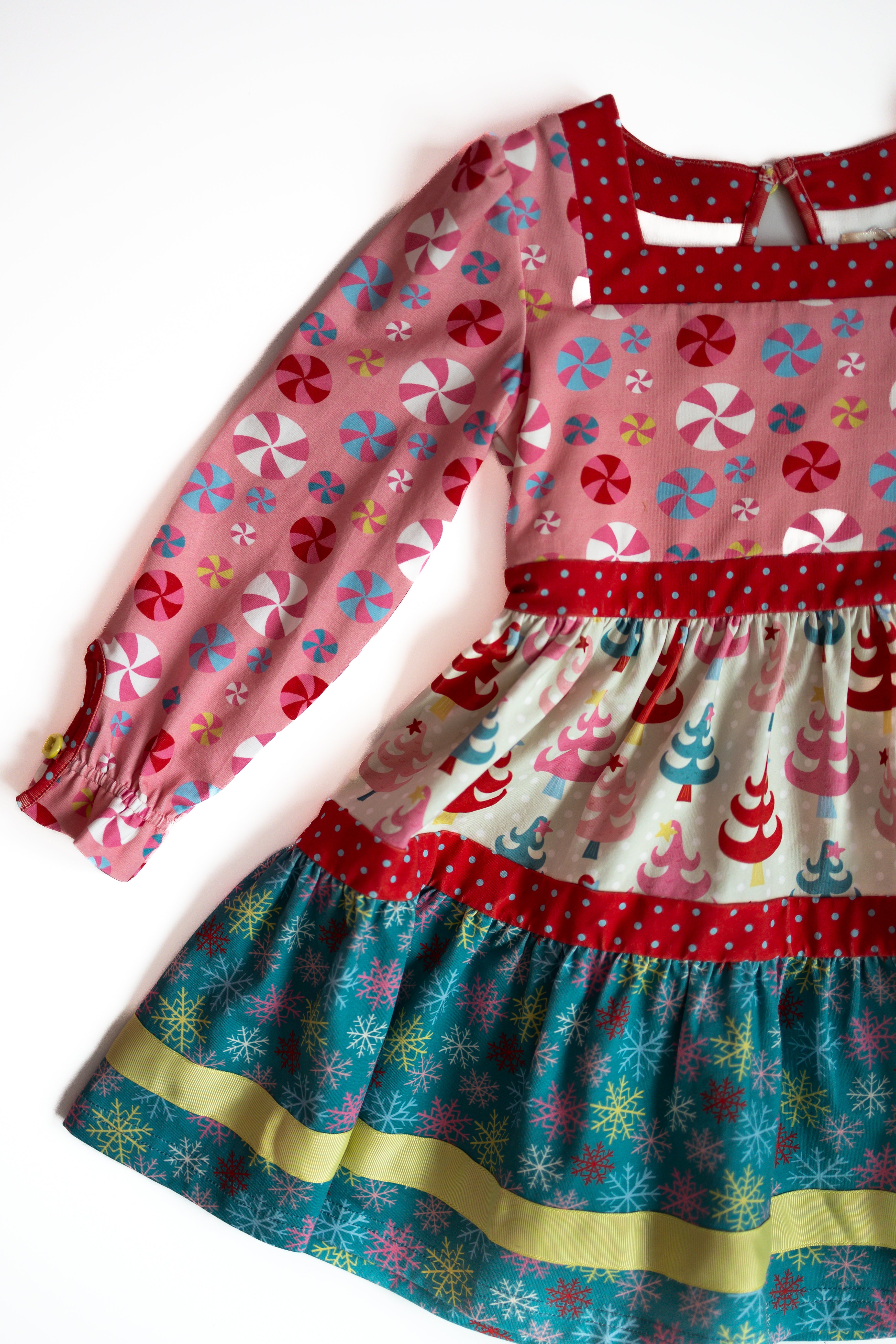 Twinkle Tree Treasures Panel Dress (Pre-Order)