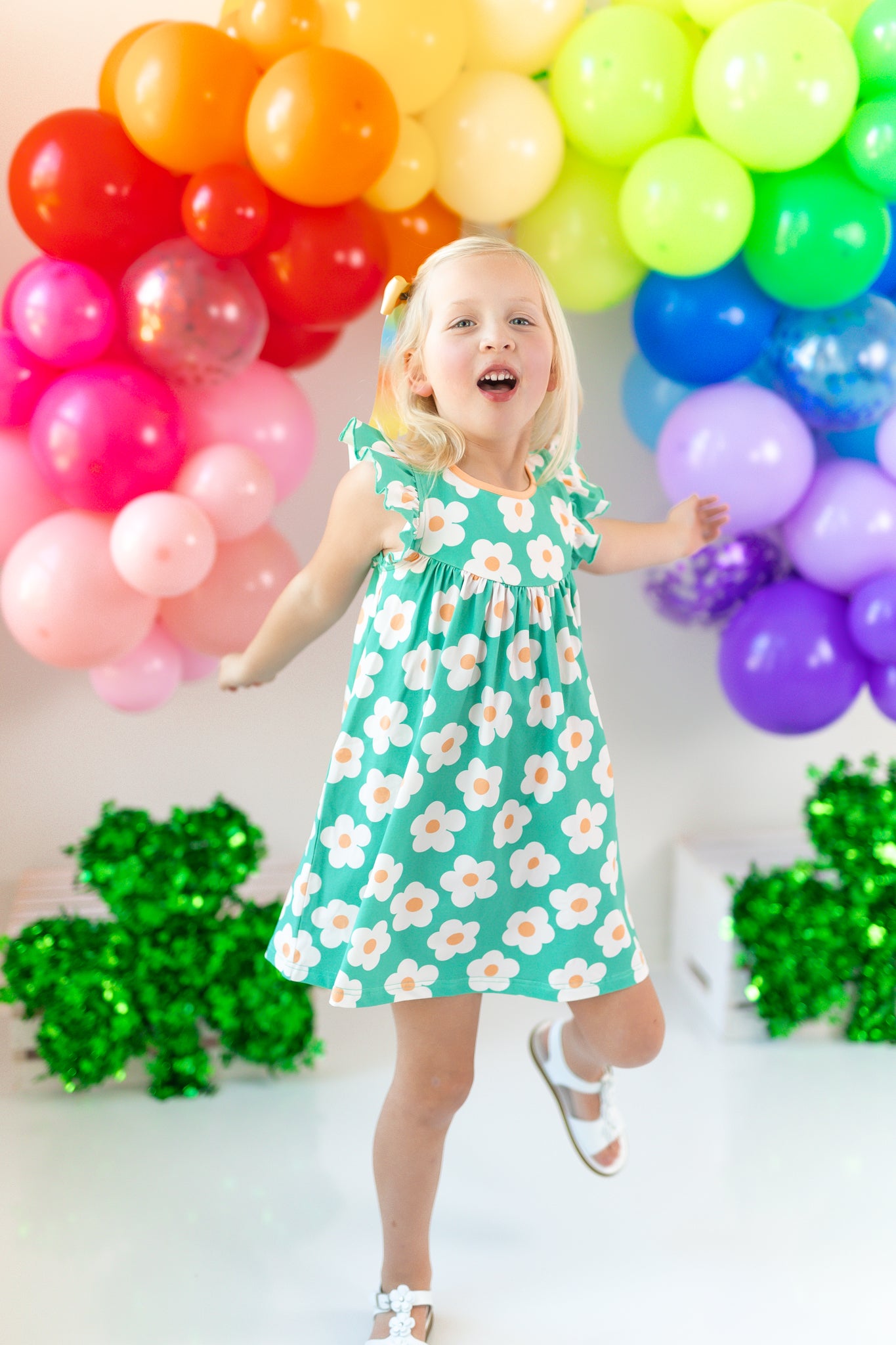 Shamrock Blooms Pearl Dress