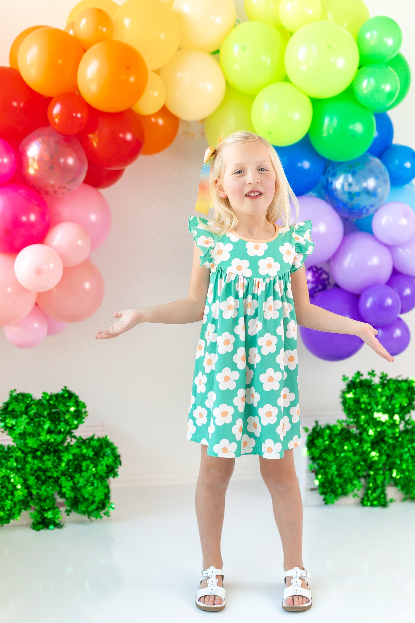 Shamrock Blooms Pearl Dress