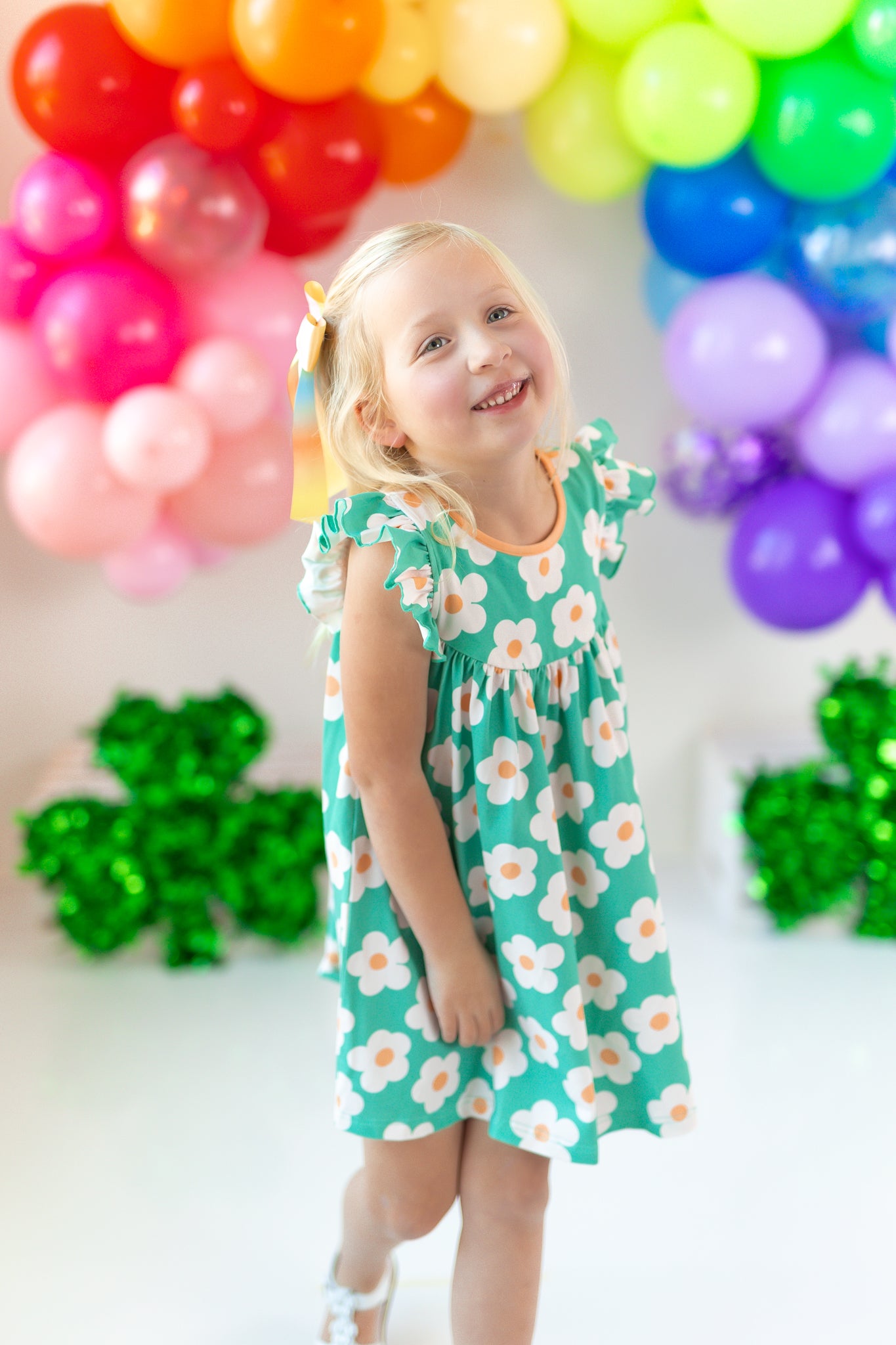 Shamrock Blooms Pearl Dress