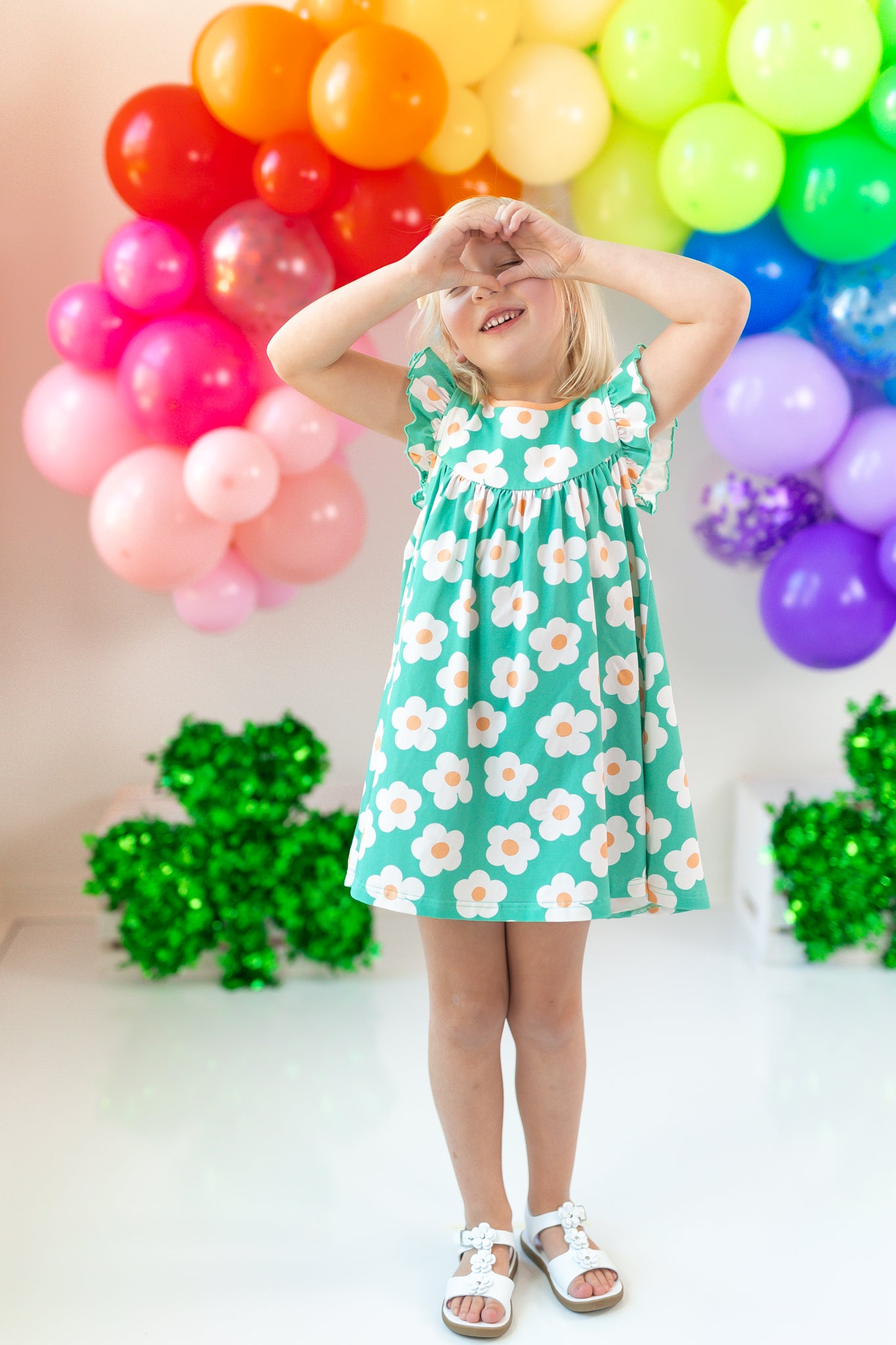 Shamrock Blooms Pearl Dress