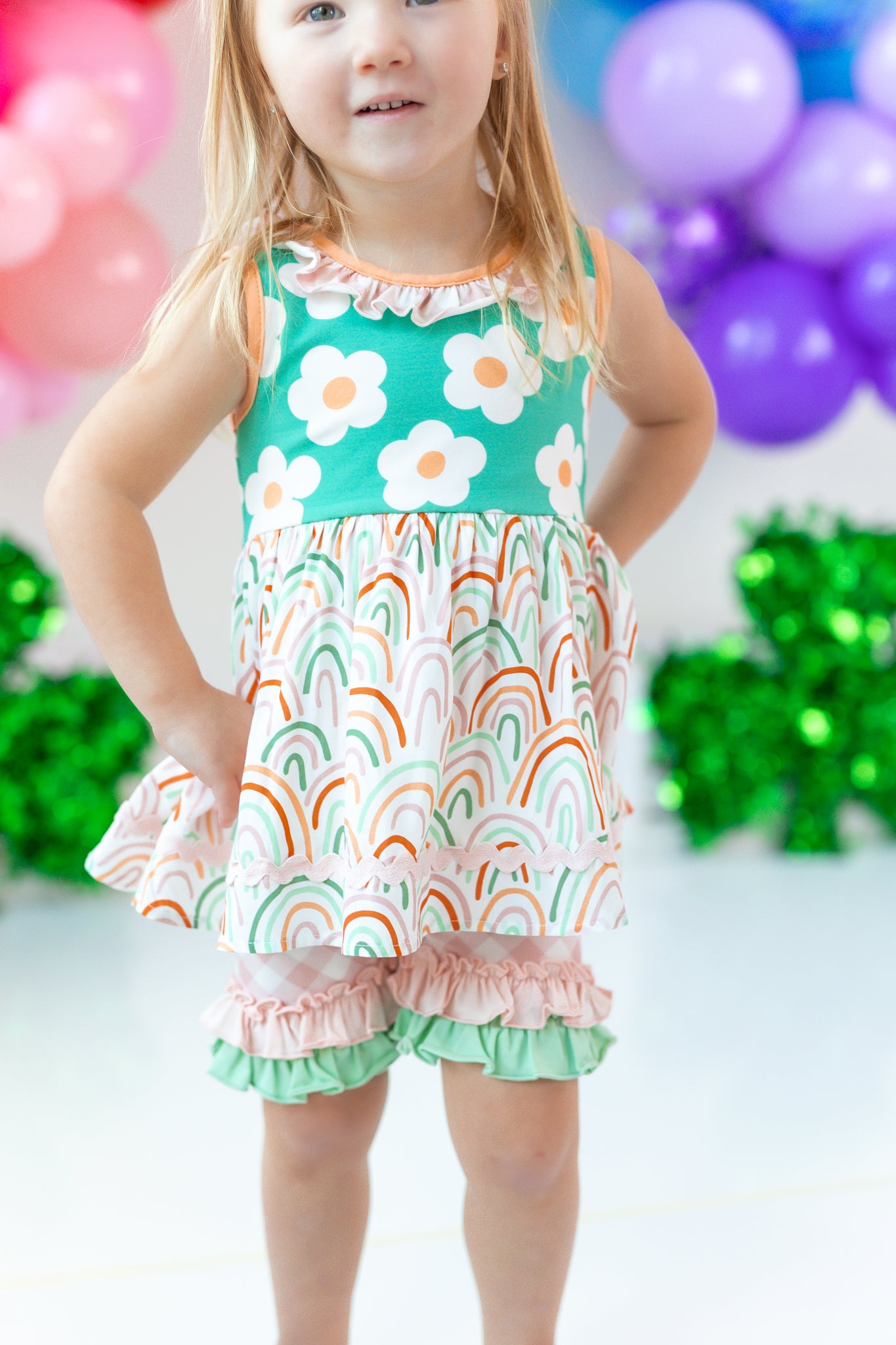 Shamrock Blooms Tunic