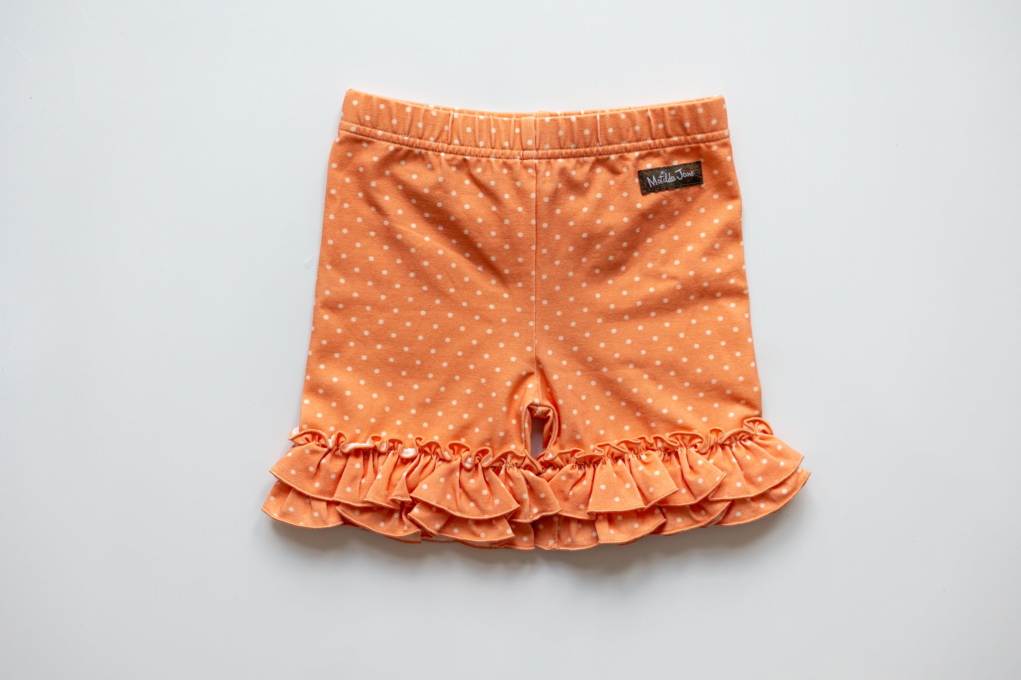 Just Peachy Ruffle Shorties (Pre-Order)