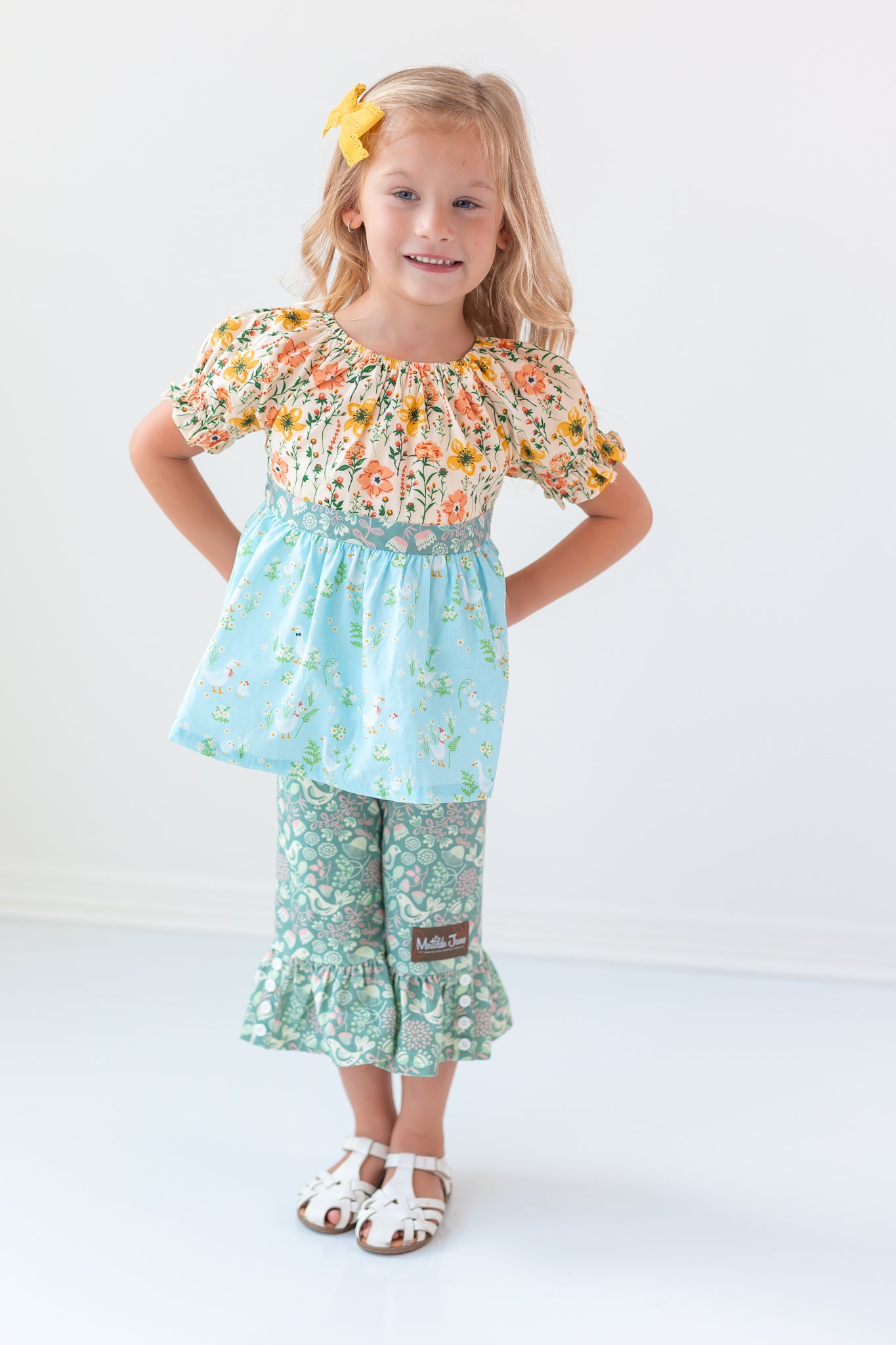 Ducks In A Row Belted Tunic (Pre-Order)