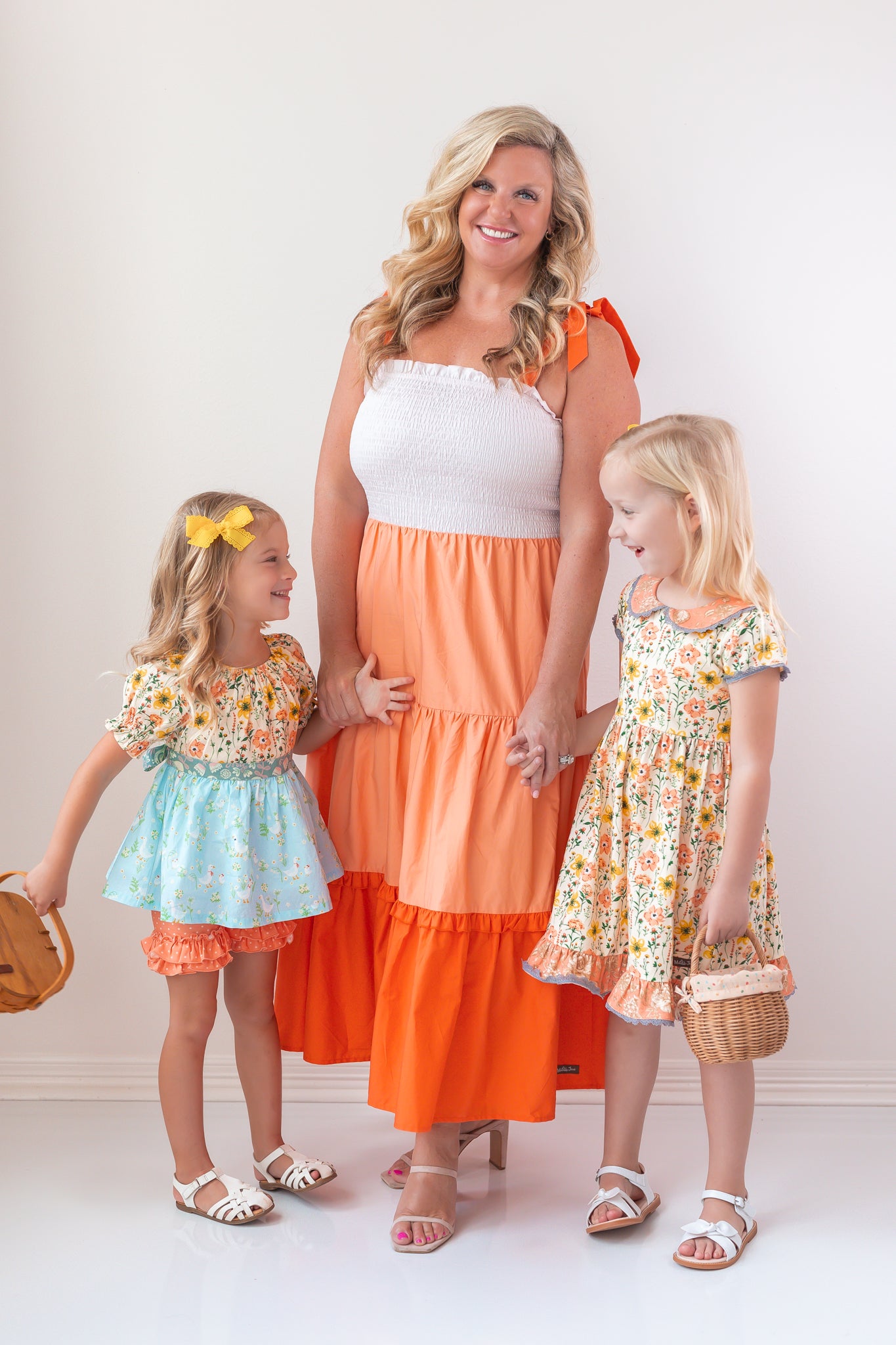 Just Peachy Ruffle Shorties (Pre-Order)