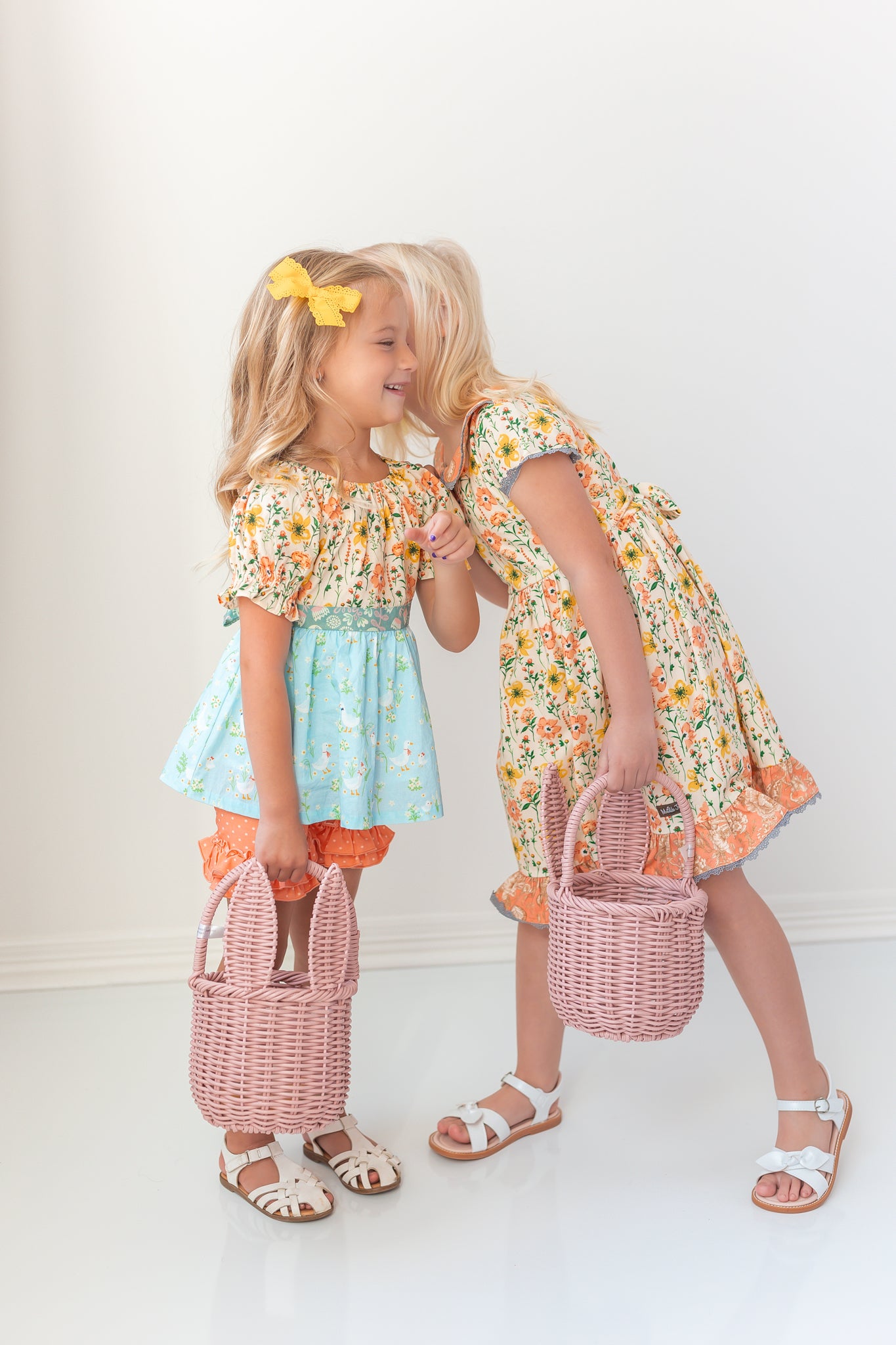 Just Peachy Ruffle Shorties (Pre-Order)