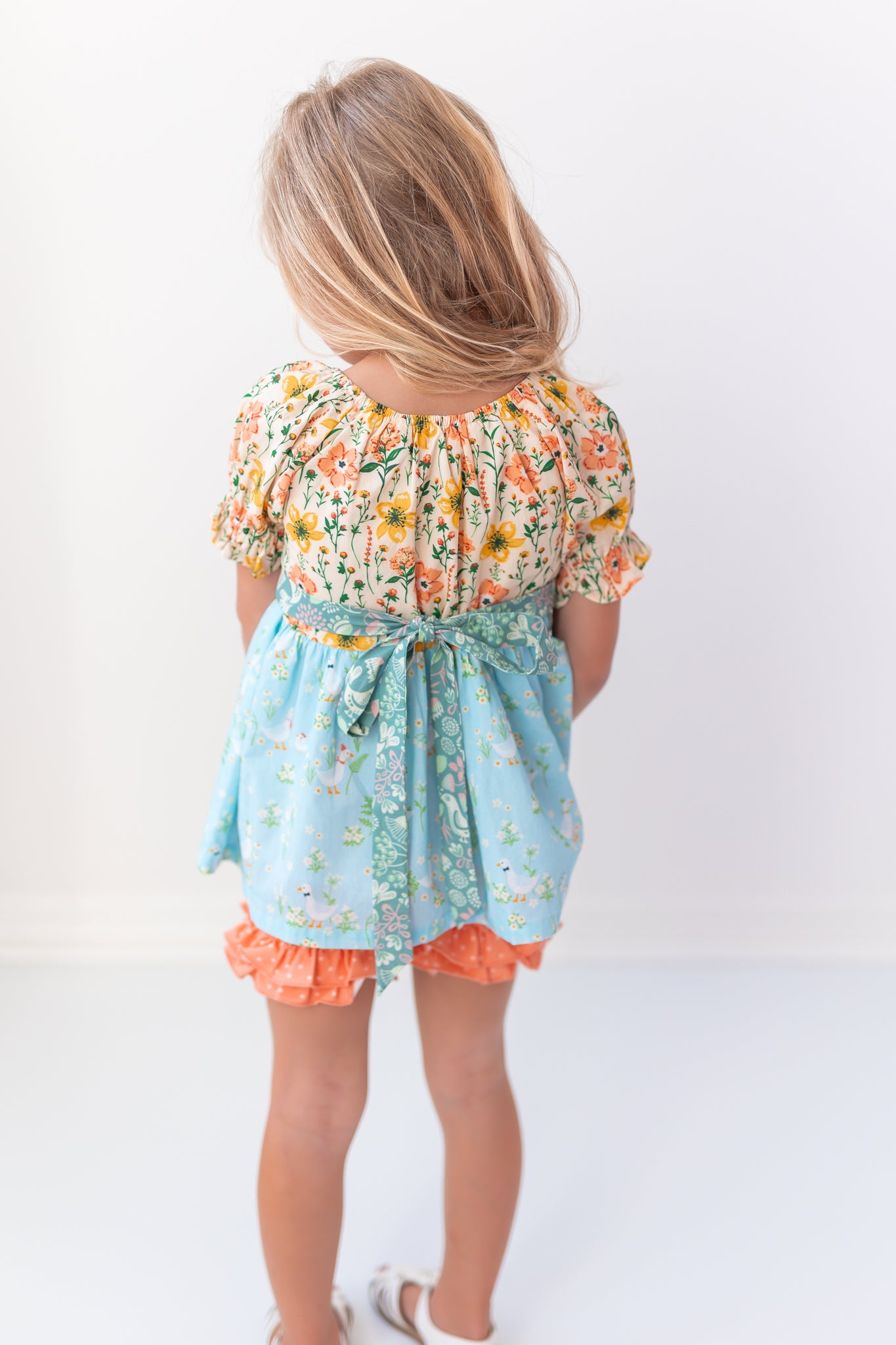 Just Peachy Ruffle Shorties (Pre-Order)