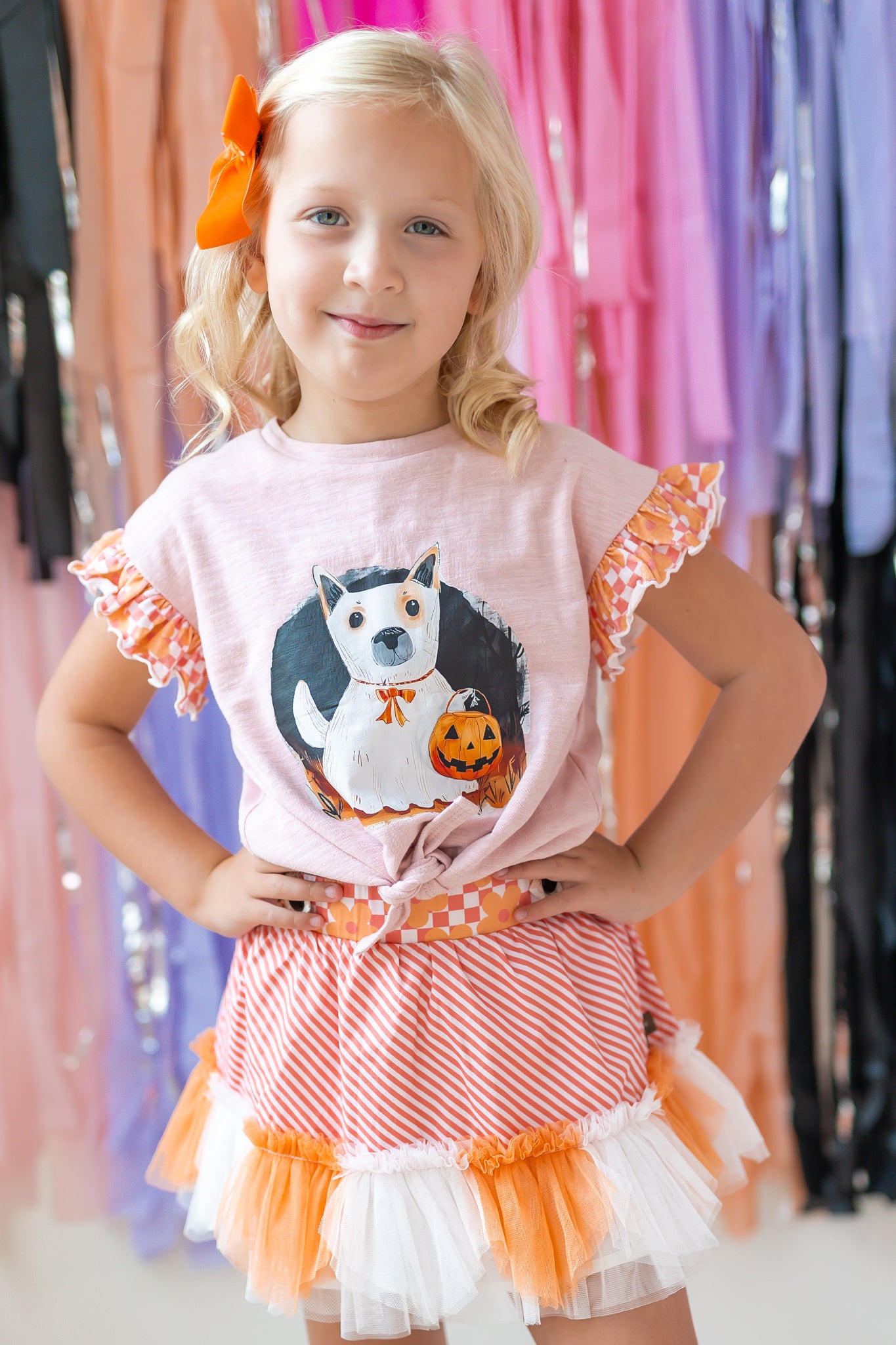 Candy Corn Twirl Skirt  (Pre-Order)