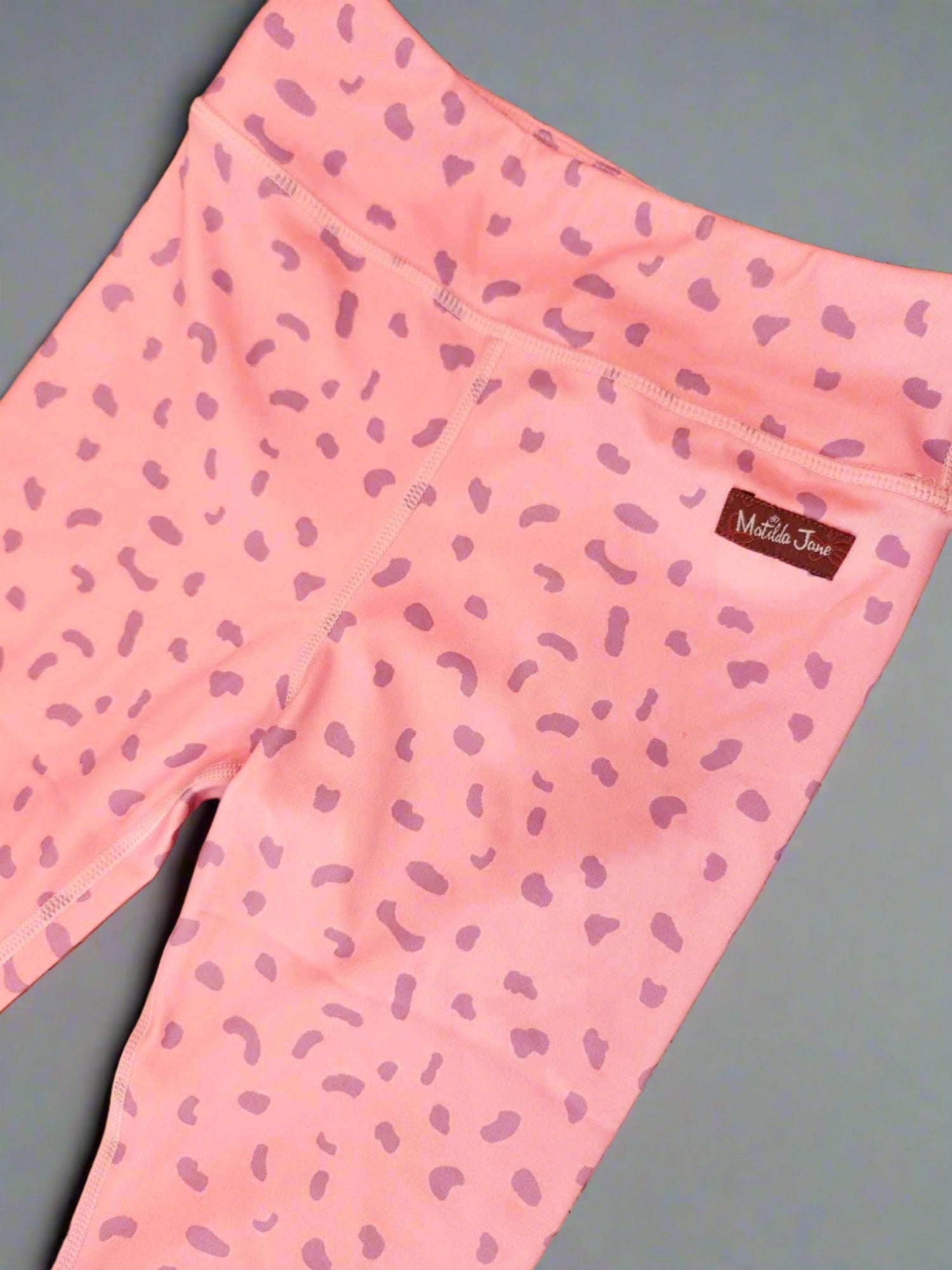 Speckled Pink Active Capris (Runs Small)